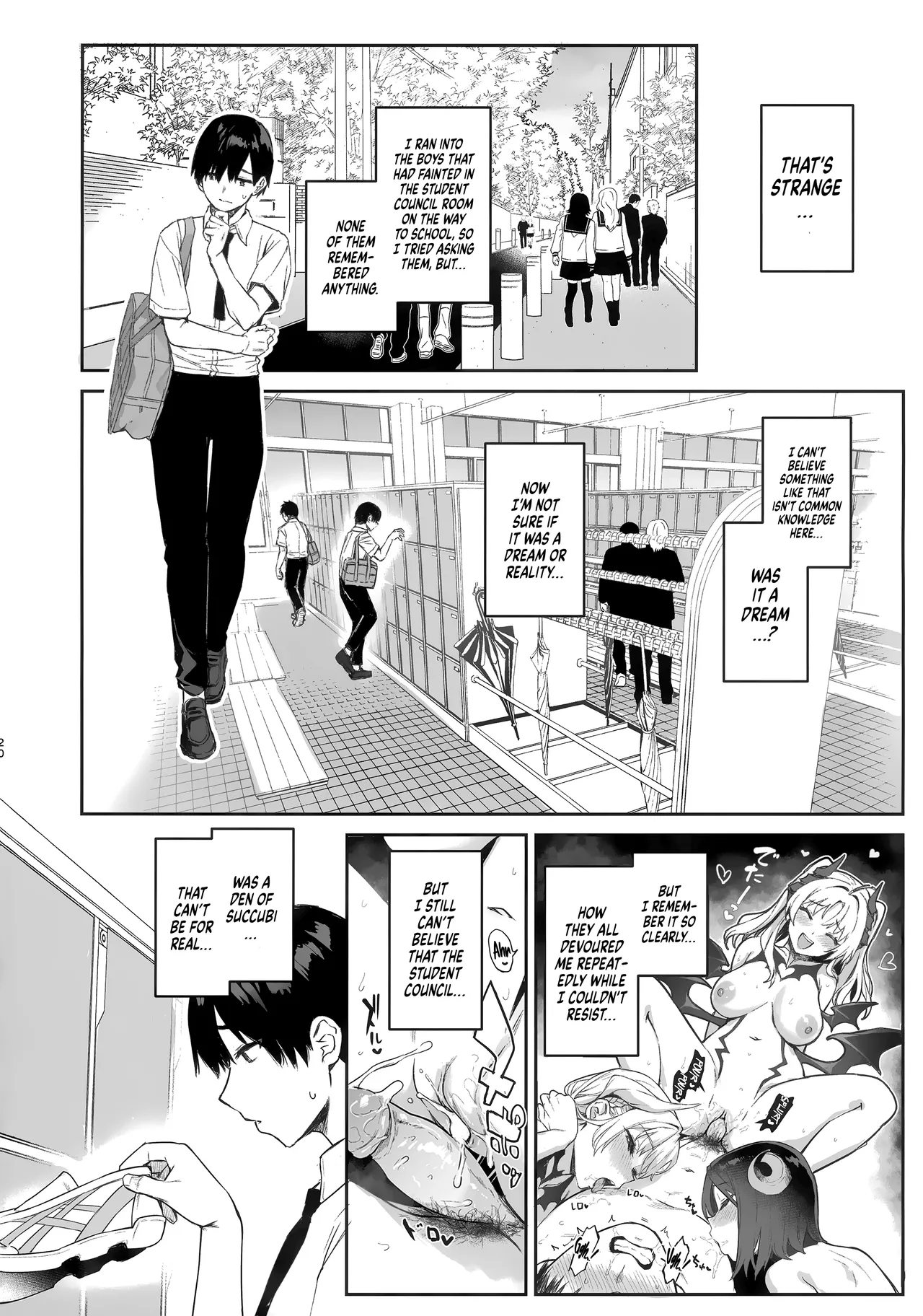 Succubus Student Council Milking Club page 20