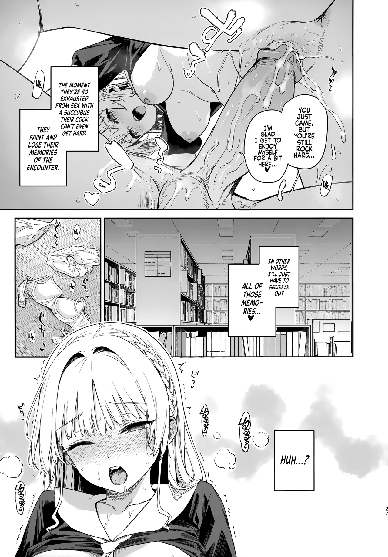 Succubus Student Council Milking Club page 27