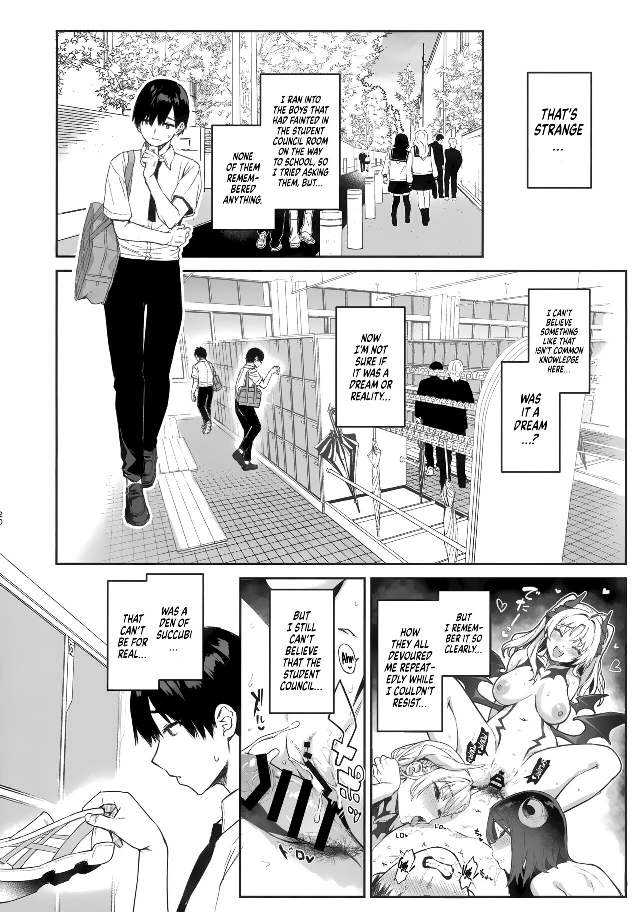 Succubus Student Council Milking Club page 20