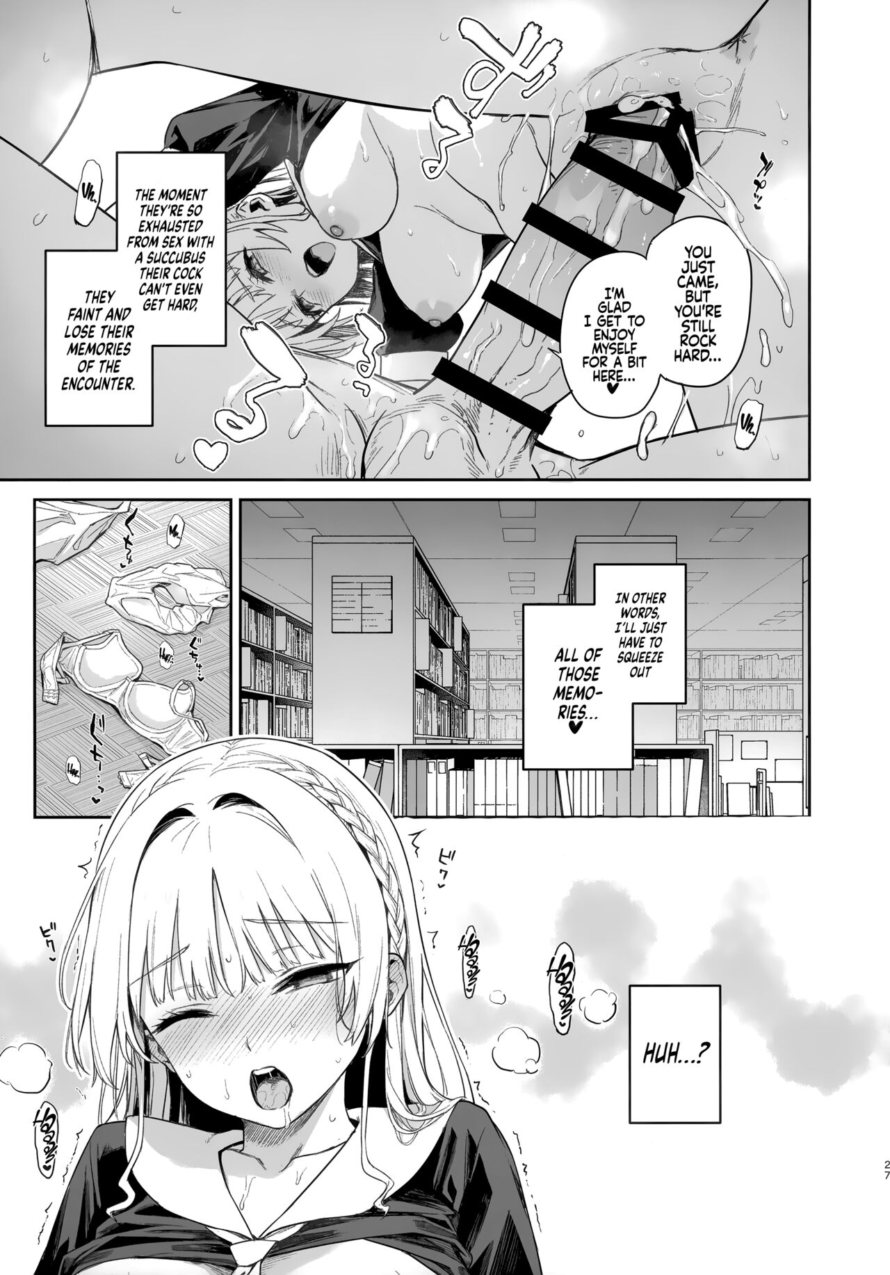 Succubus Student Council Milking Club page 27