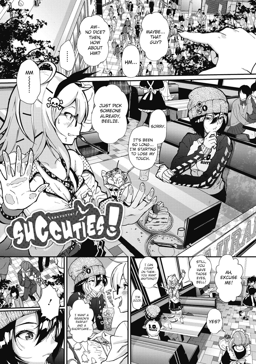 Succuties! page 1
