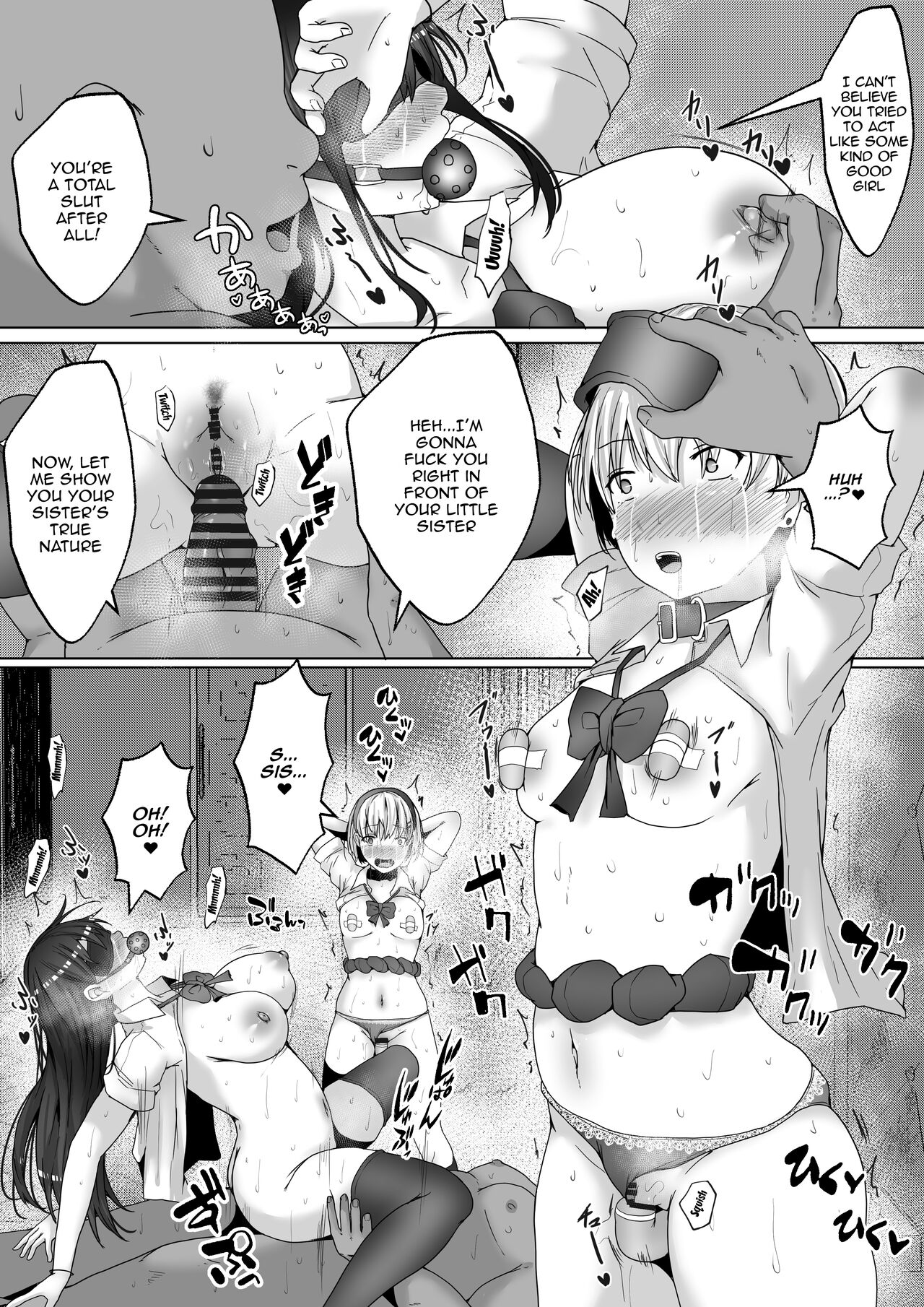 Sugar Baby Sisters. Getting Along and Drowning in Pleasure Fucking Two Sisters at the Same Time page 29