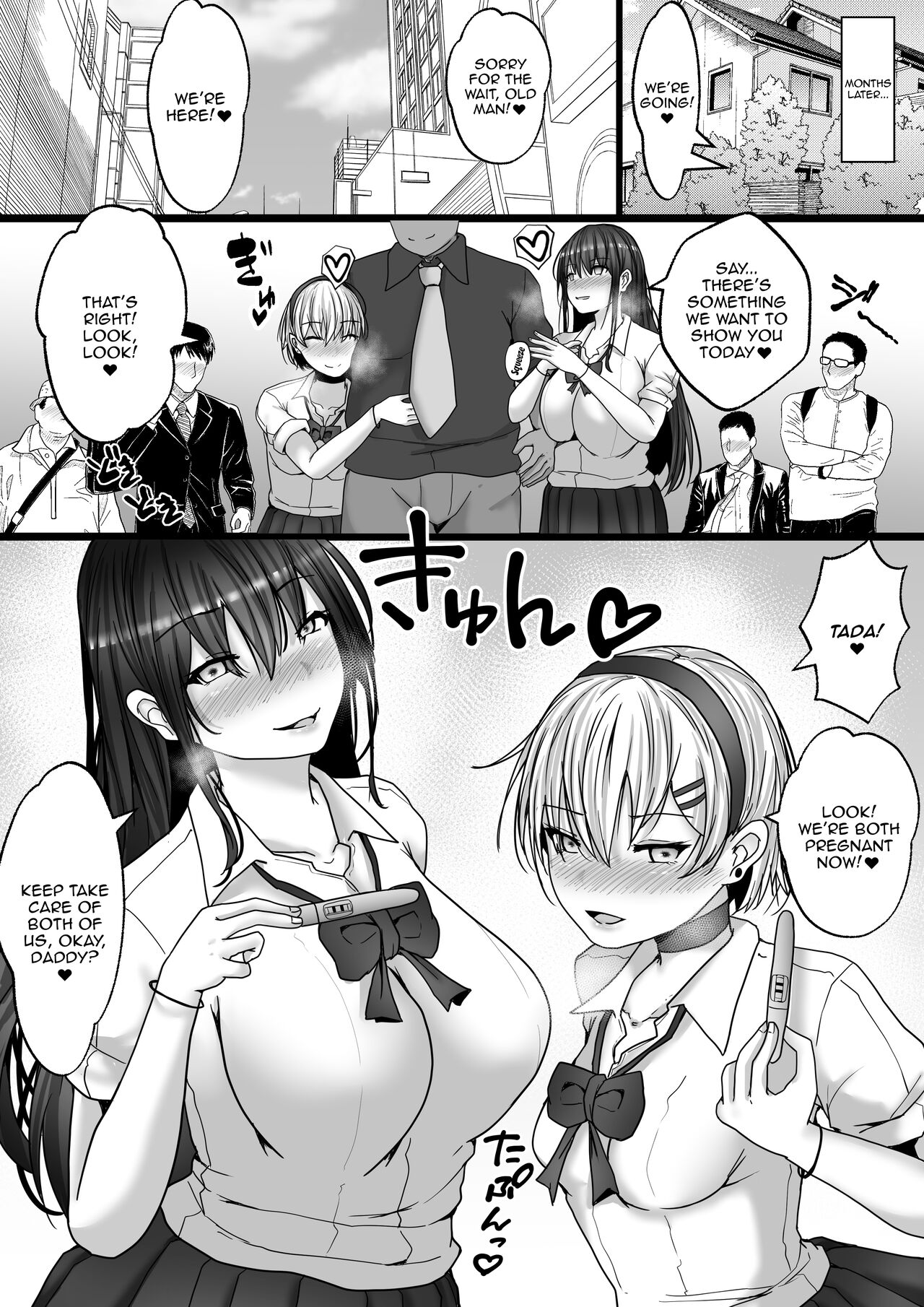 Sugar Baby Sisters. Getting Along and Drowning in Pleasure Fucking Two Sisters at the Same Time page 54