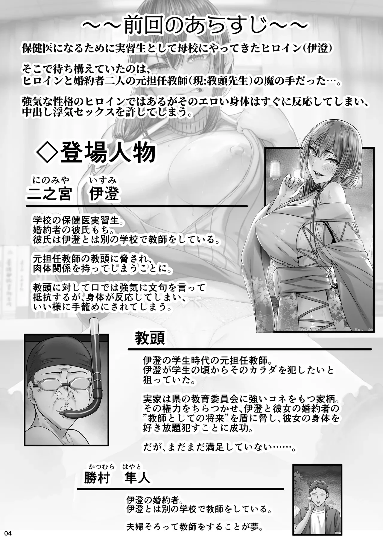 Summer Day - A book about a student nurse who complains forcefully but whose sexy body responds and gets cheated on. ver. page 3
