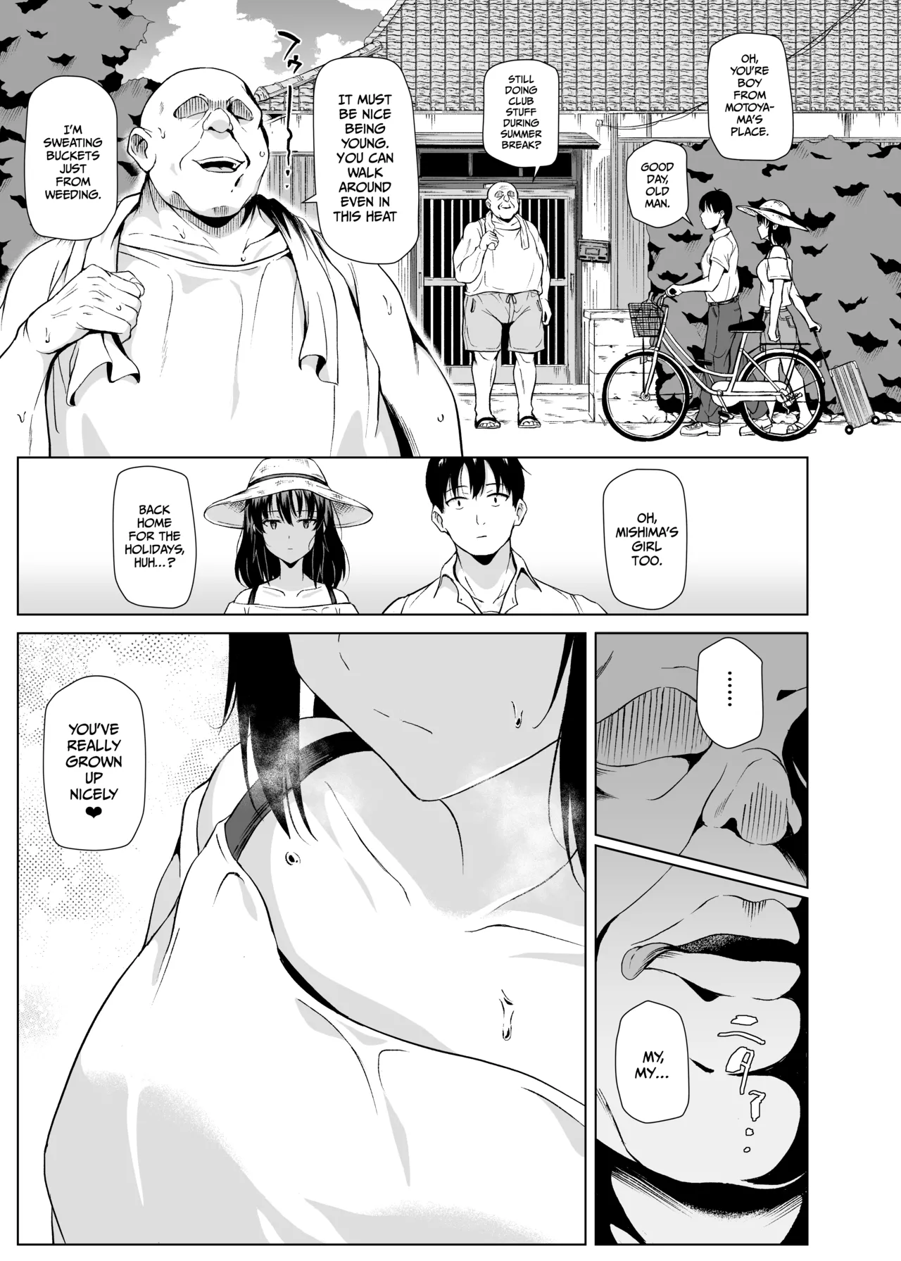 Summer in the Countryside with Ojisan ~Homecoming~ page 10