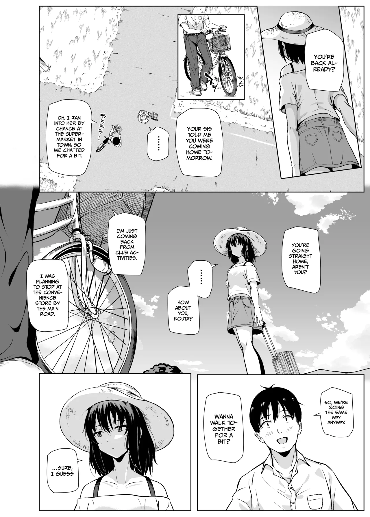 Summer in the Countryside with Ojisan ~Homecoming~ page 7