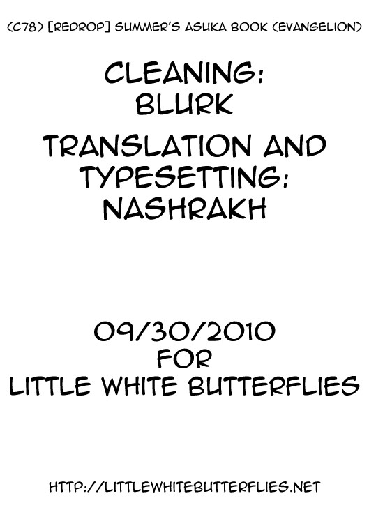 Summer's Asuka Book (Neon Genesis Evangelion) [English] =LWB= page 25