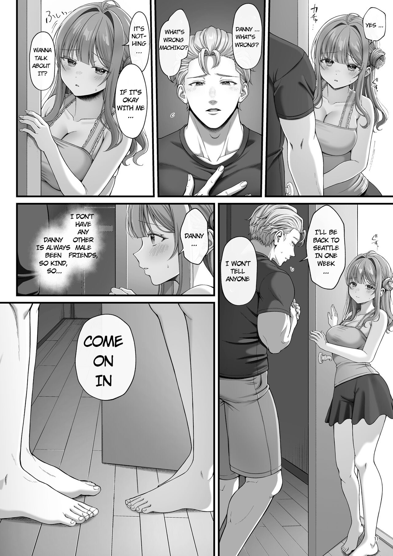 Summer Time Homestay ni Kita Dekachin Ryuugakusei ni Kaihatsu sareta Shojo page 13