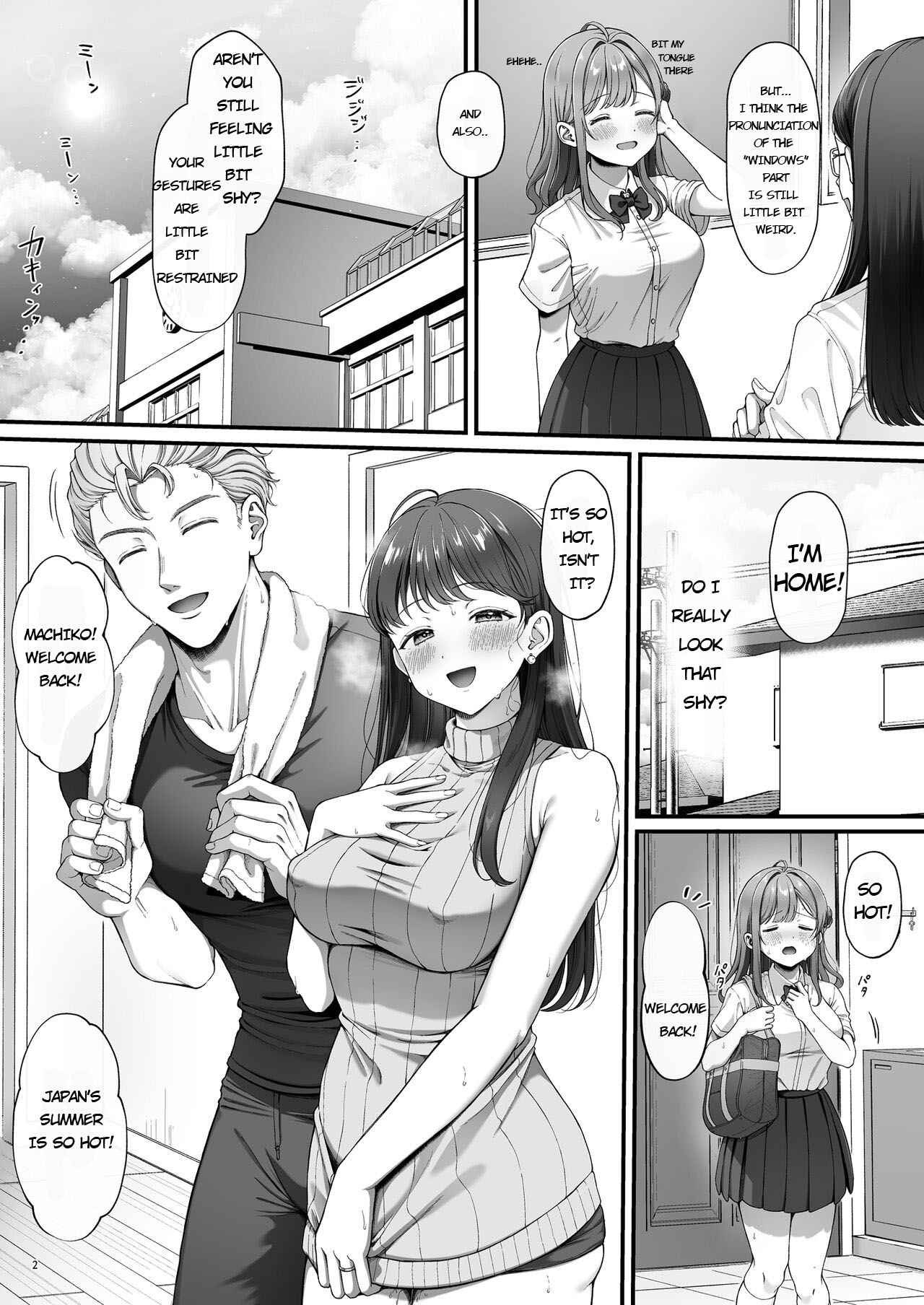 Summer Time Homestay ni Kita Dekachin Ryuugakusei ni Kaihatsu sareta Shojo page 4