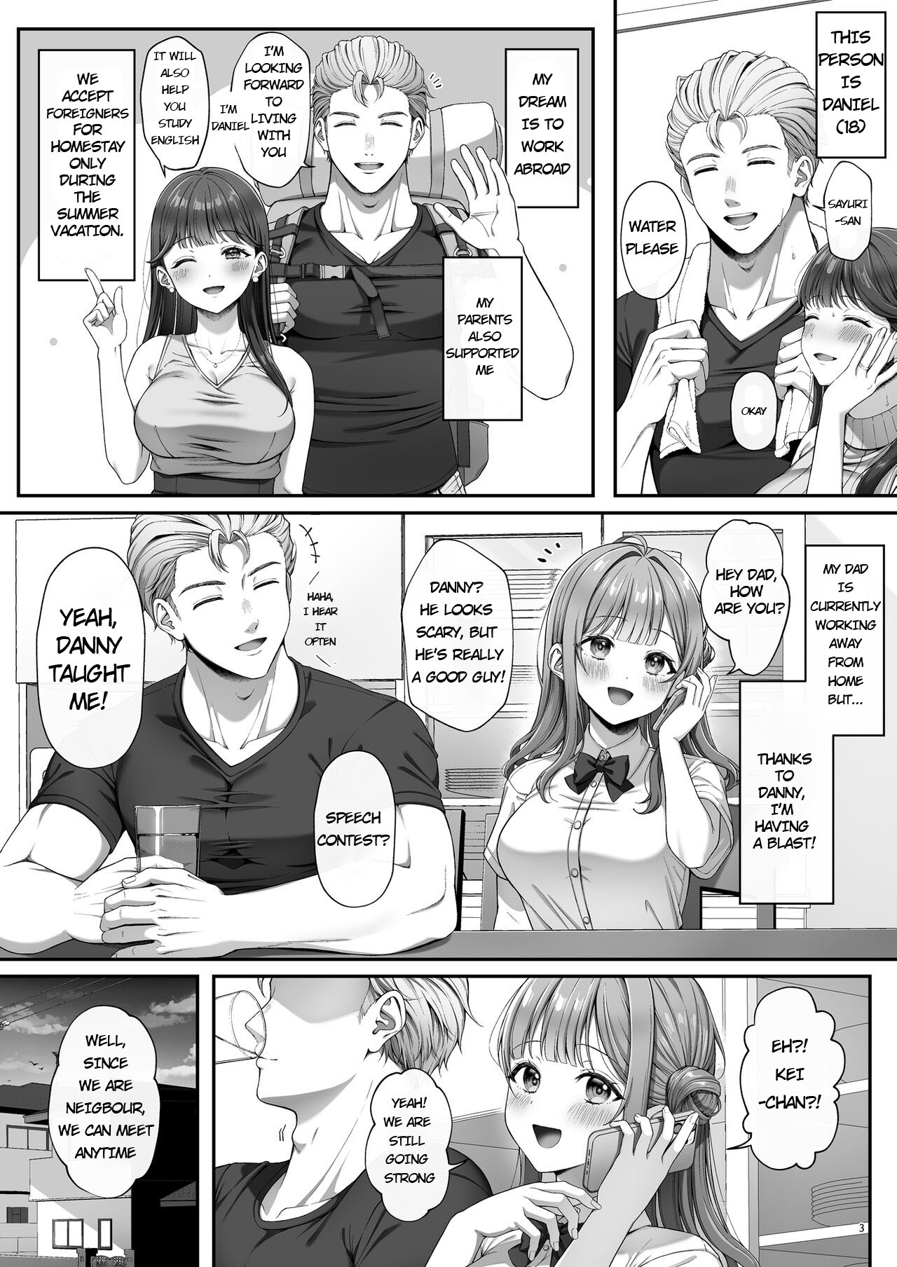 Summer Time Homestay ni Kita Dekachin Ryuugakusei ni Kaihatsu sareta Shojo page 5