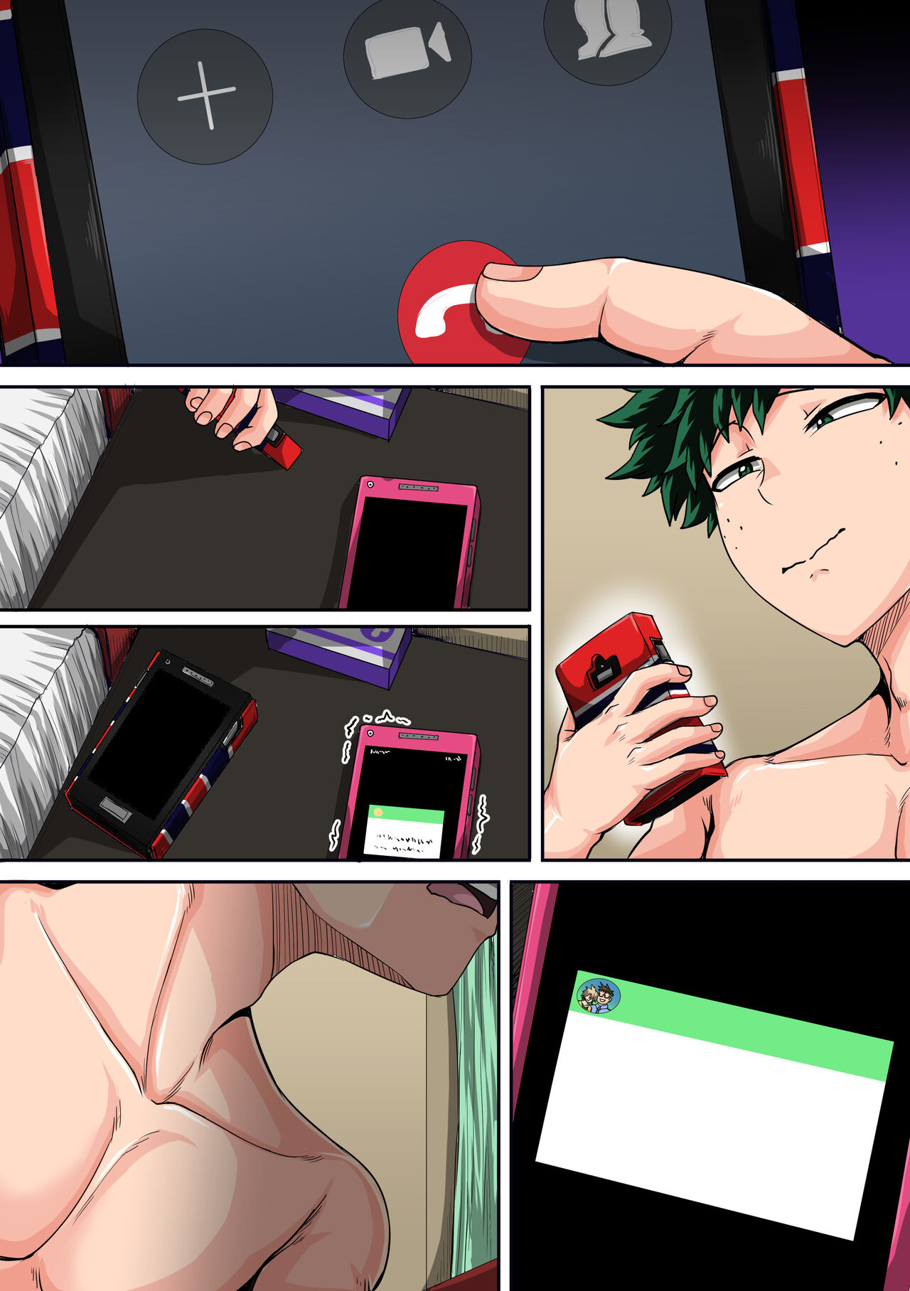 Summer Vacation With Bakugo's Mom Part Three Chapter One page 117
