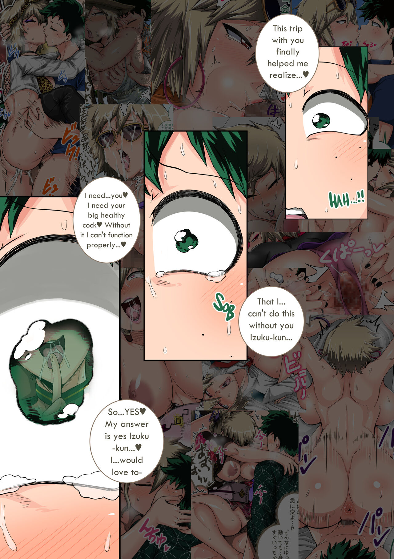 Summer Vacation With Bakugo's Mom Part Three Chapter One page 35