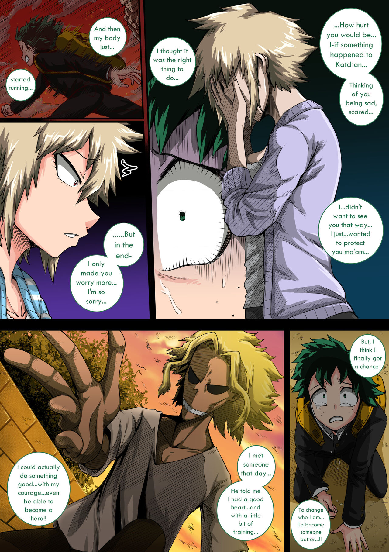 Summer Vacation With Bakugo's Mom Part Three Chapter One page 4
