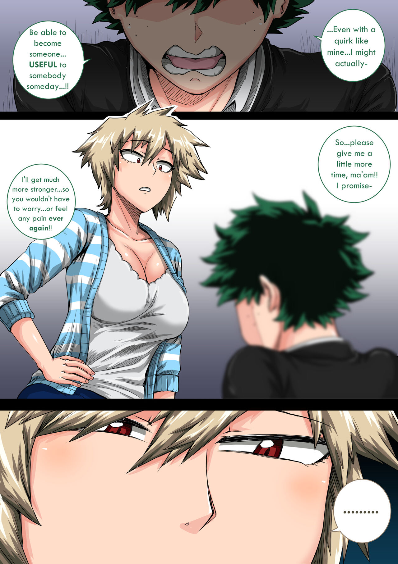 Summer Vacation With Bakugo's Mom Part Three Chapter One page 5