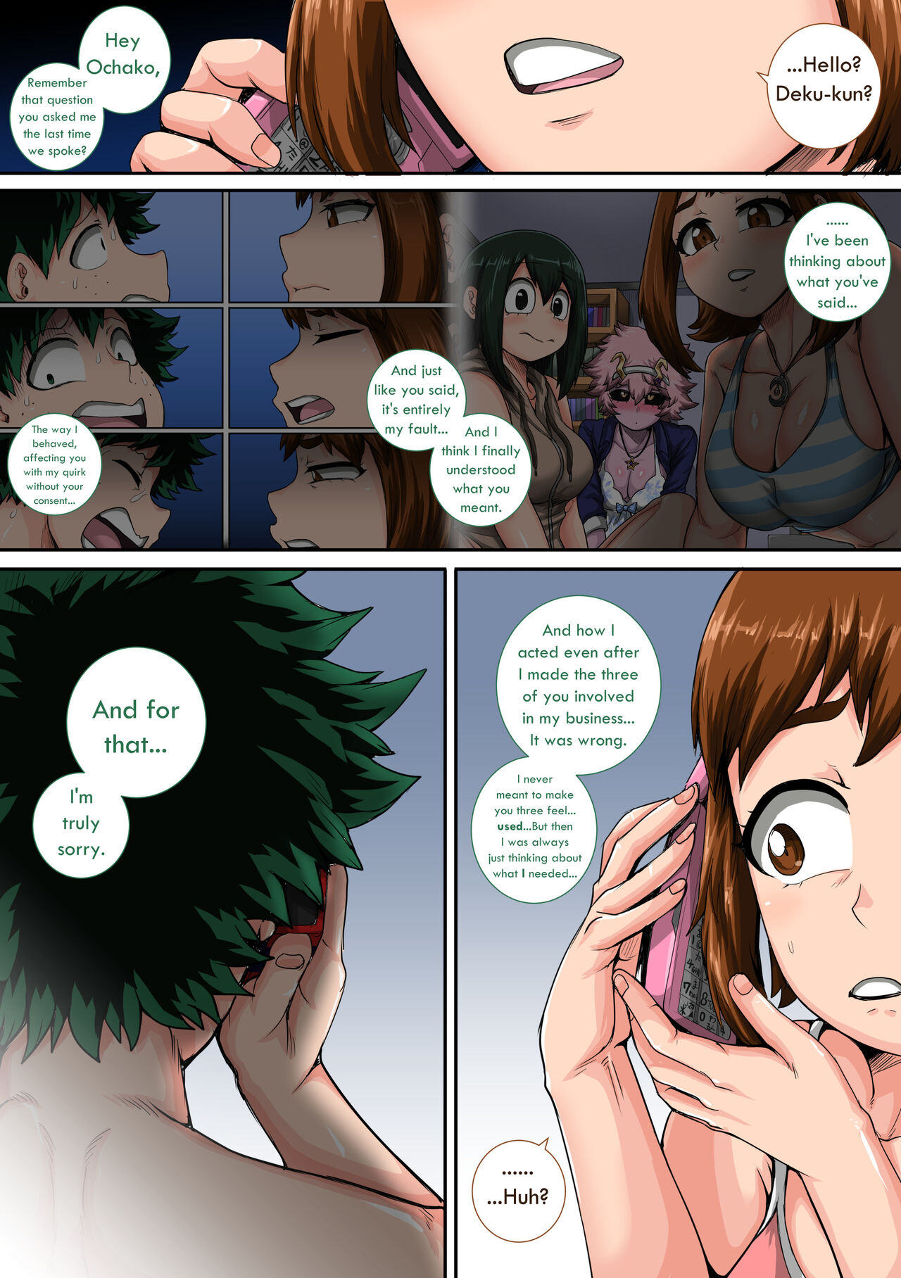 Summer Vacation With Bakugo's Mom Part Three Chapter One page 51