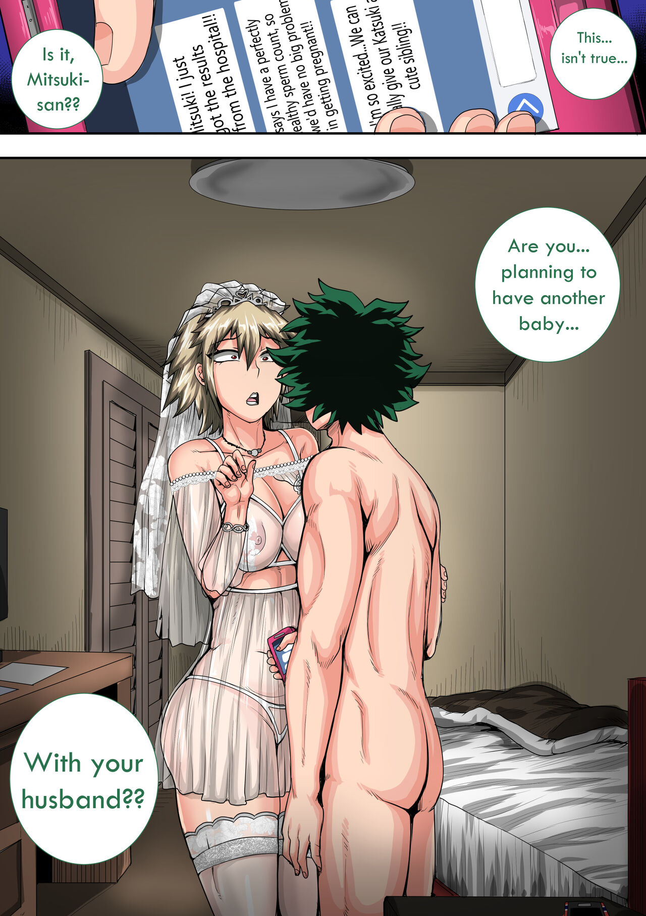 Summer Vacation With Bakugo's Mom Part Three Chapter One page 58