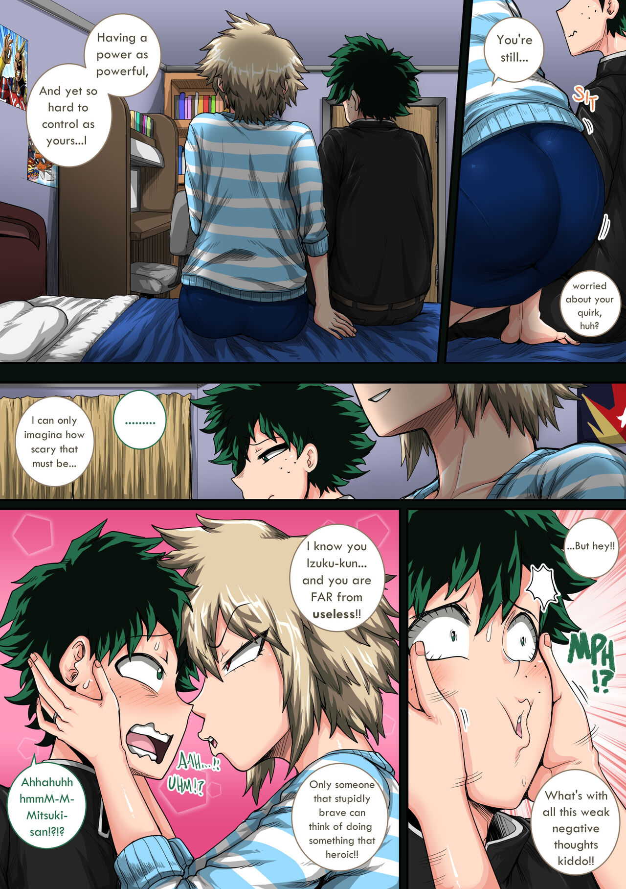 Summer Vacation With Bakugo's Mom Part Three Chapter One page 6