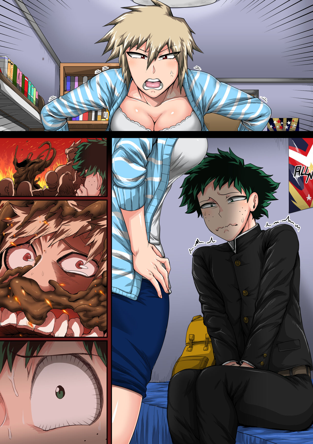 Summer Vacation With Bakugo's Mom Part Three Chapter One page 65