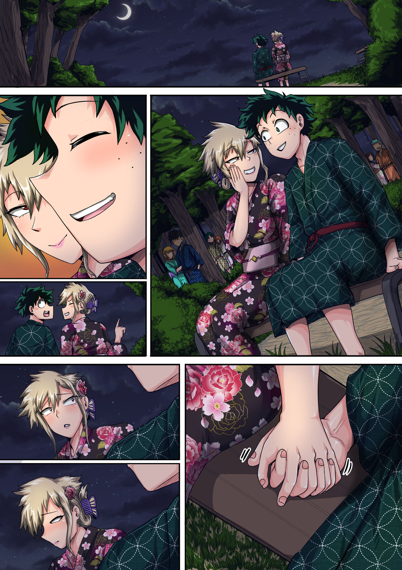 Summer Vacation With Bakugo's Mom Part Two page 142