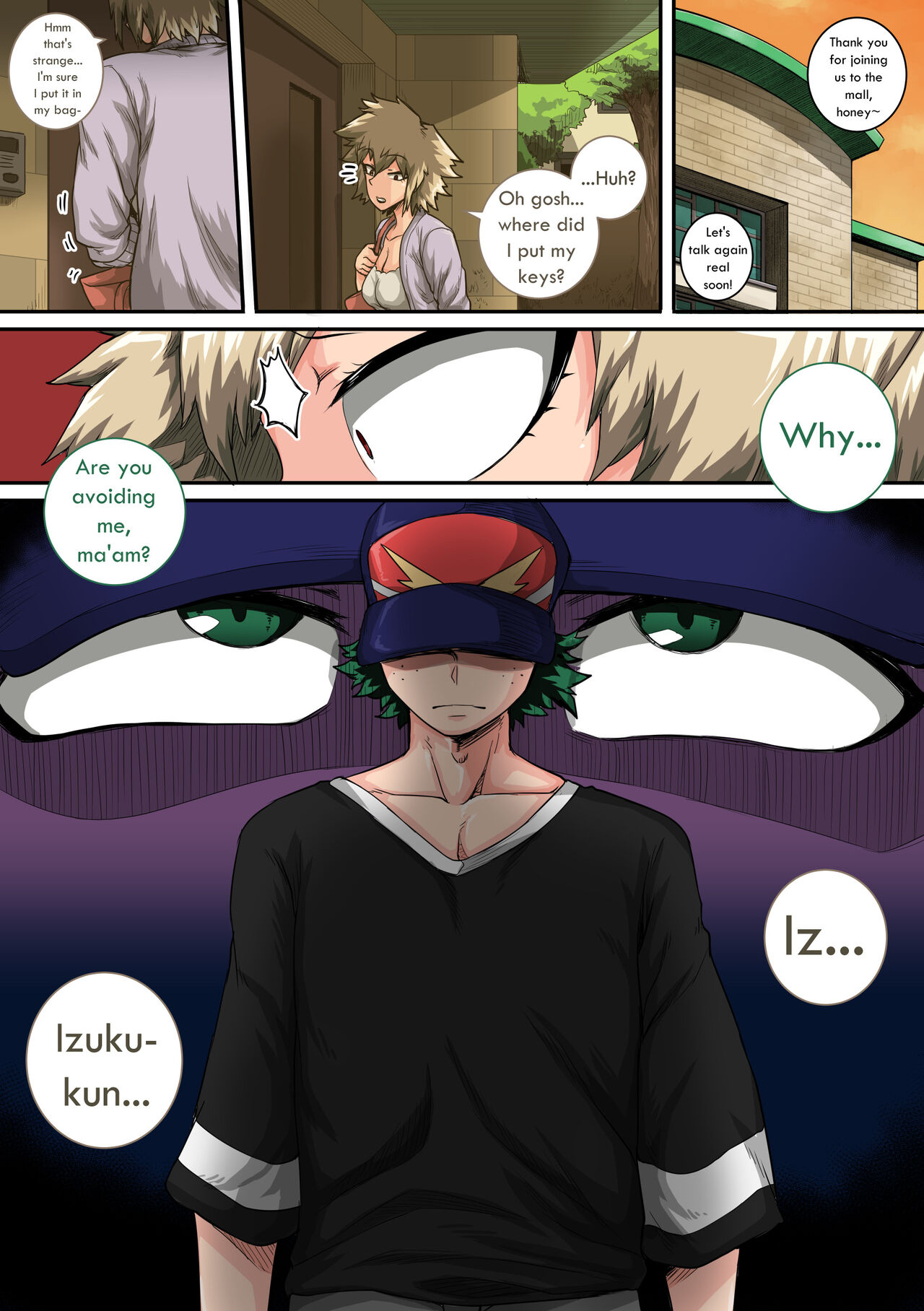 Summer Vacation With Bakugo's Mom Part Two page 16