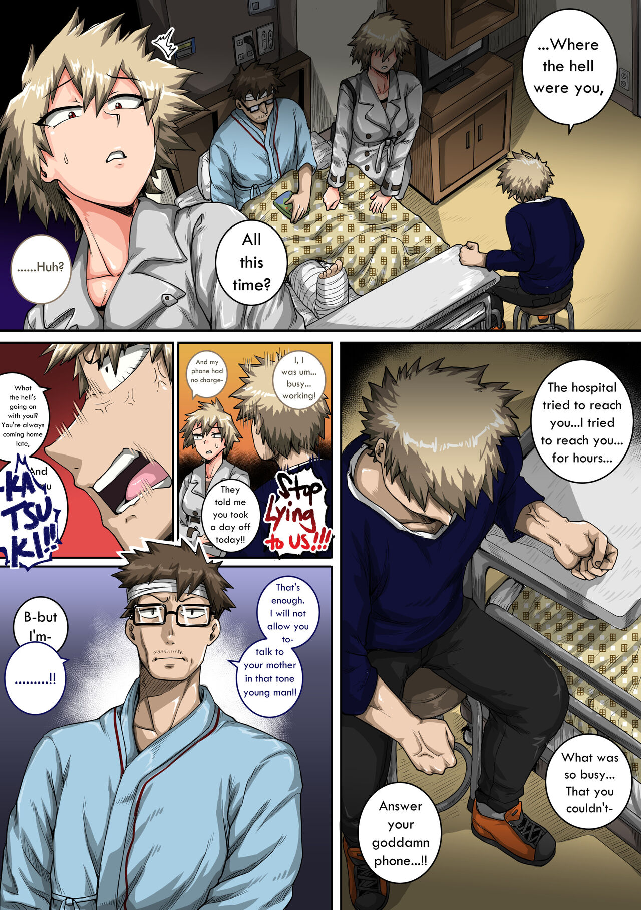 Summer Vacation With Bakugo's Mom Part Two page 5