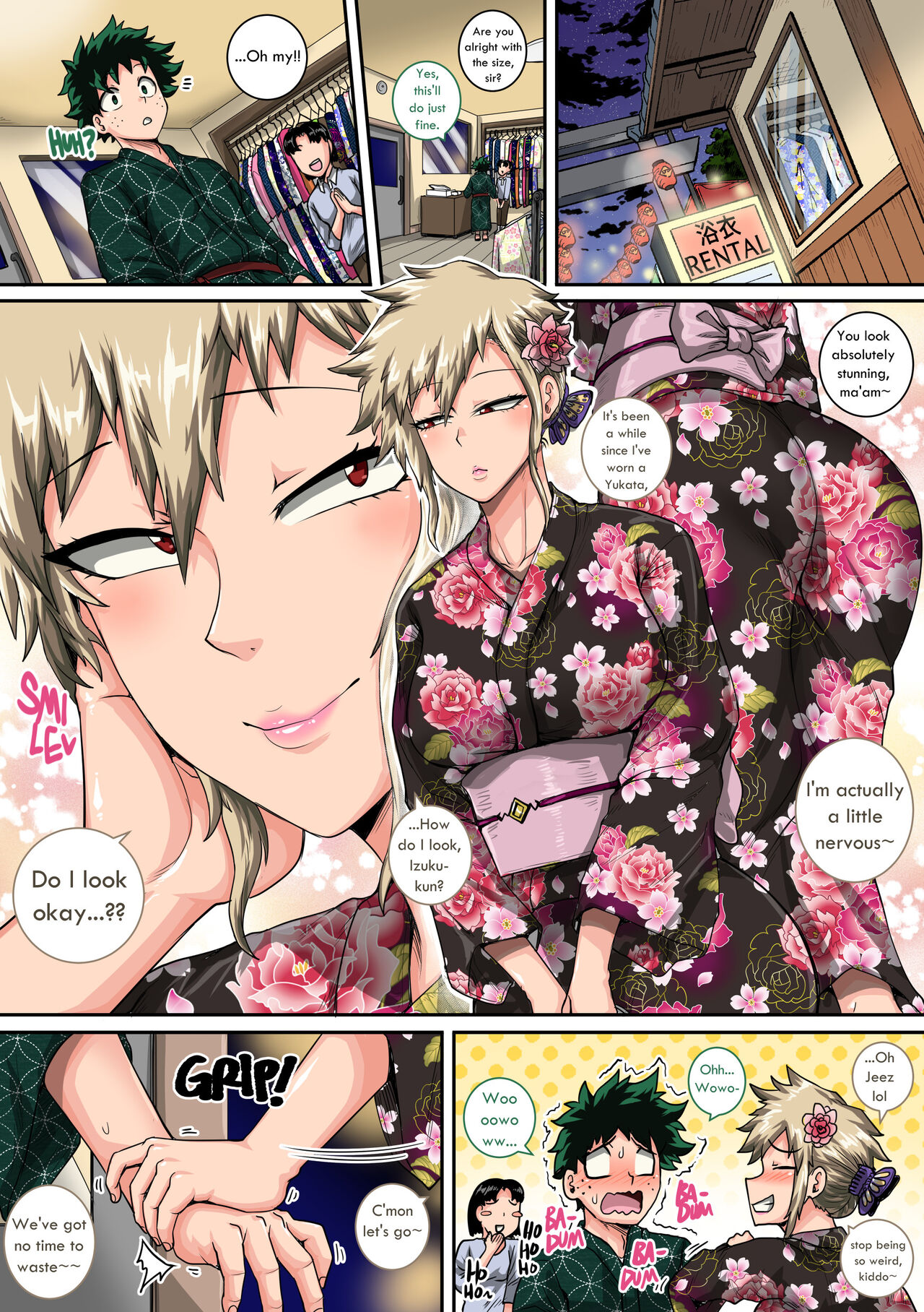 Summer Vacation With Bakugo's Mom Part Two page 50