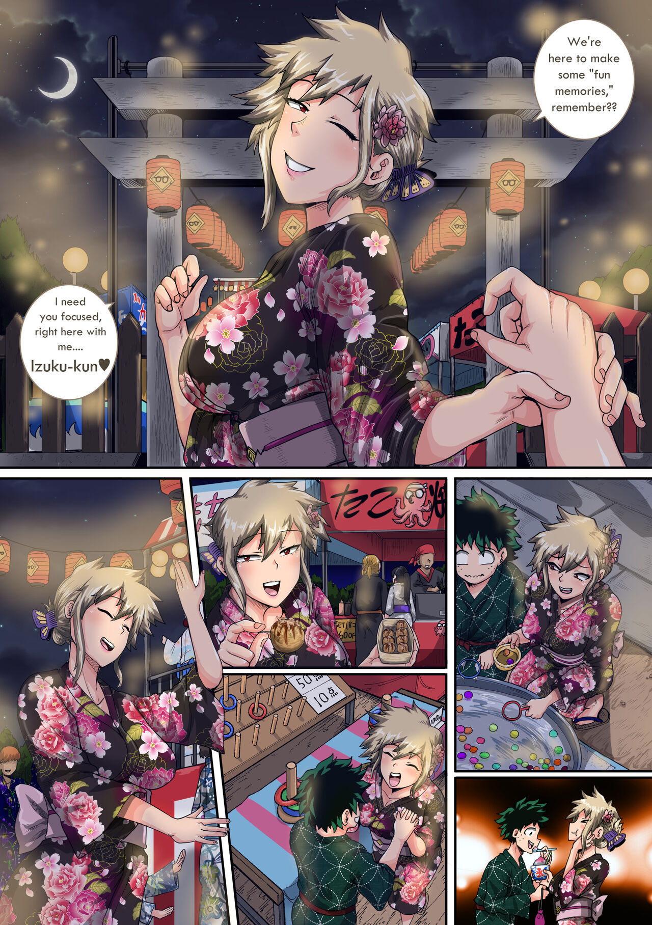 Summer Vacation With Bakugo's Mom Part Two page 51