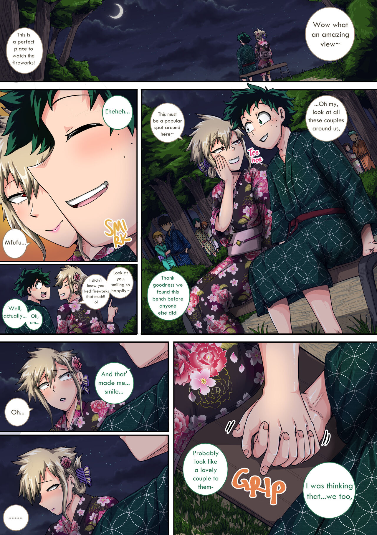 Summer Vacation With Bakugo's Mom Part Two page 52
