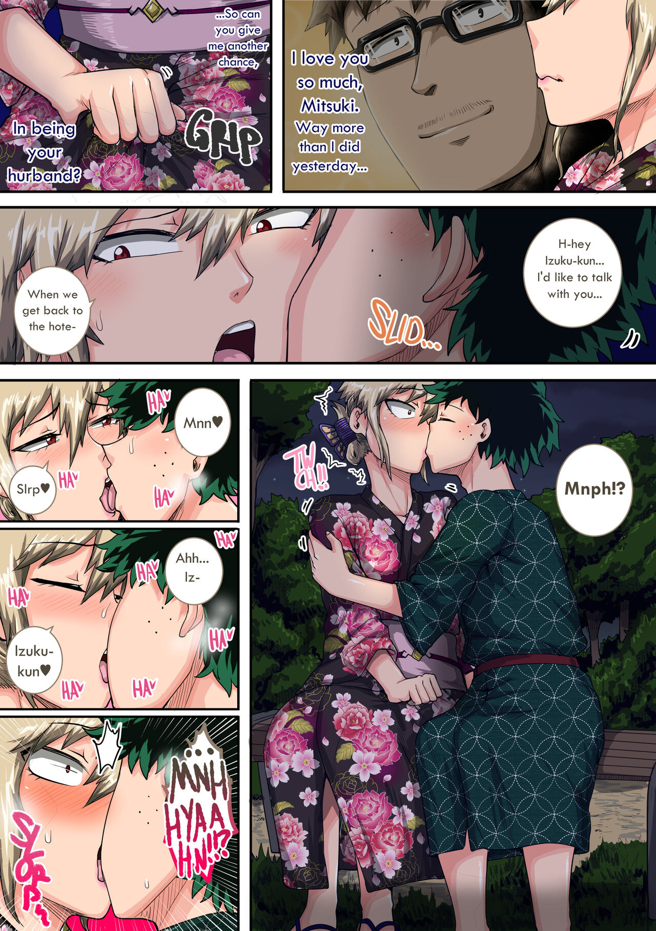 Summer Vacation With Bakugo's Mom Part Two page 53