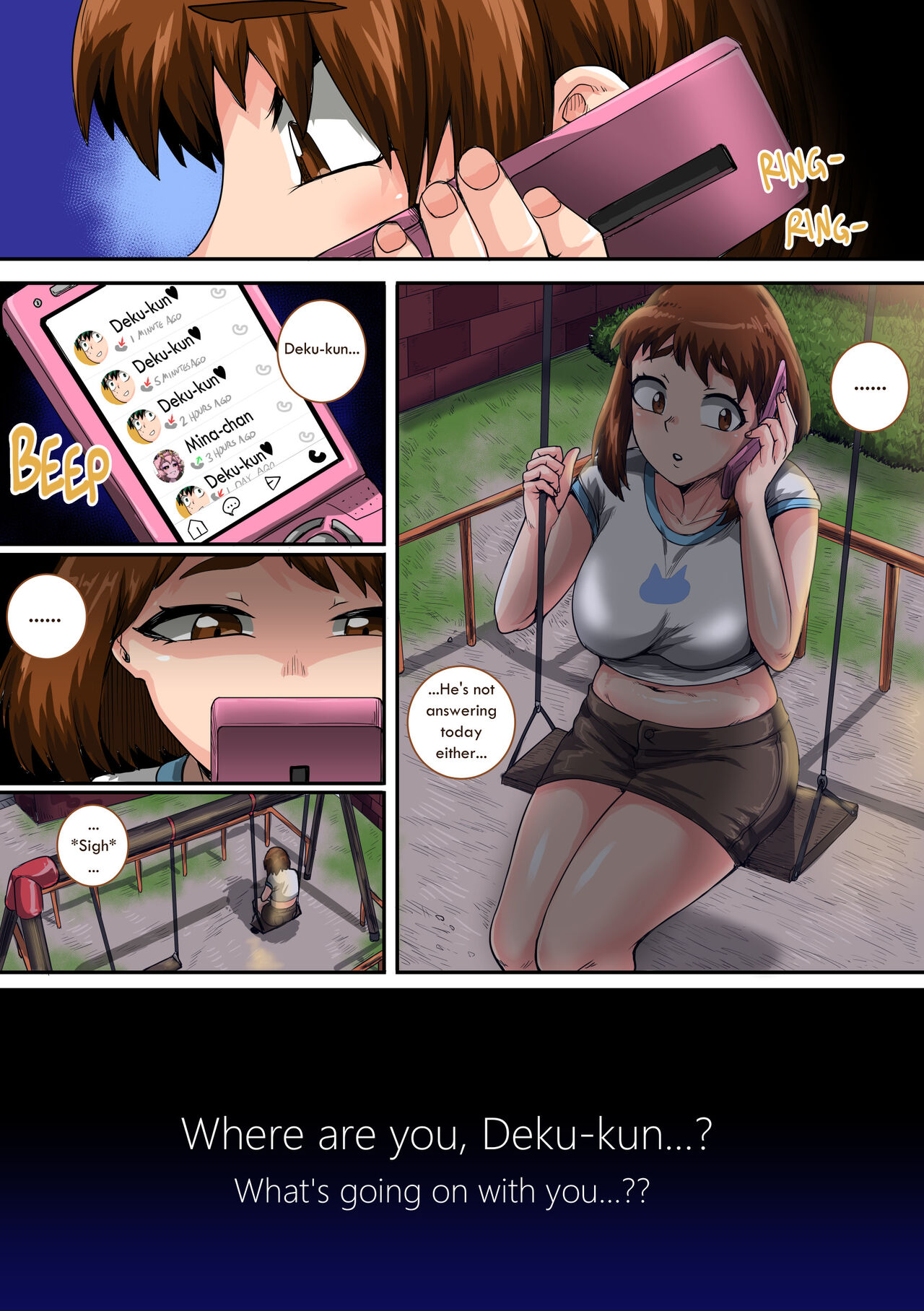 Summer Vacation With Bakugo's Mom Part Two page 86