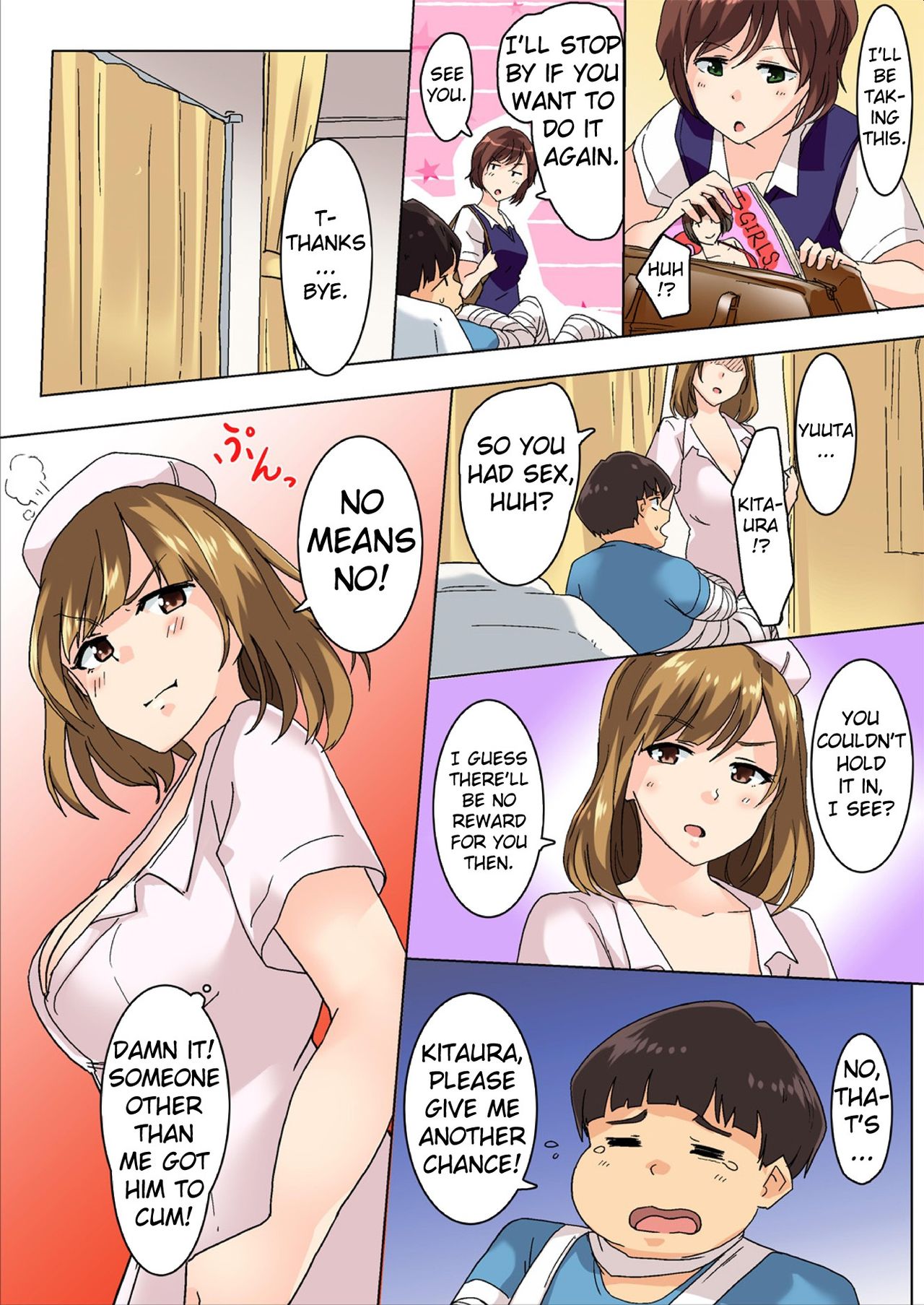 Sundome Nurse no Monzetsu Chiryou!? Kore wa Sex de wa Naku, Ochuusha desu page 25