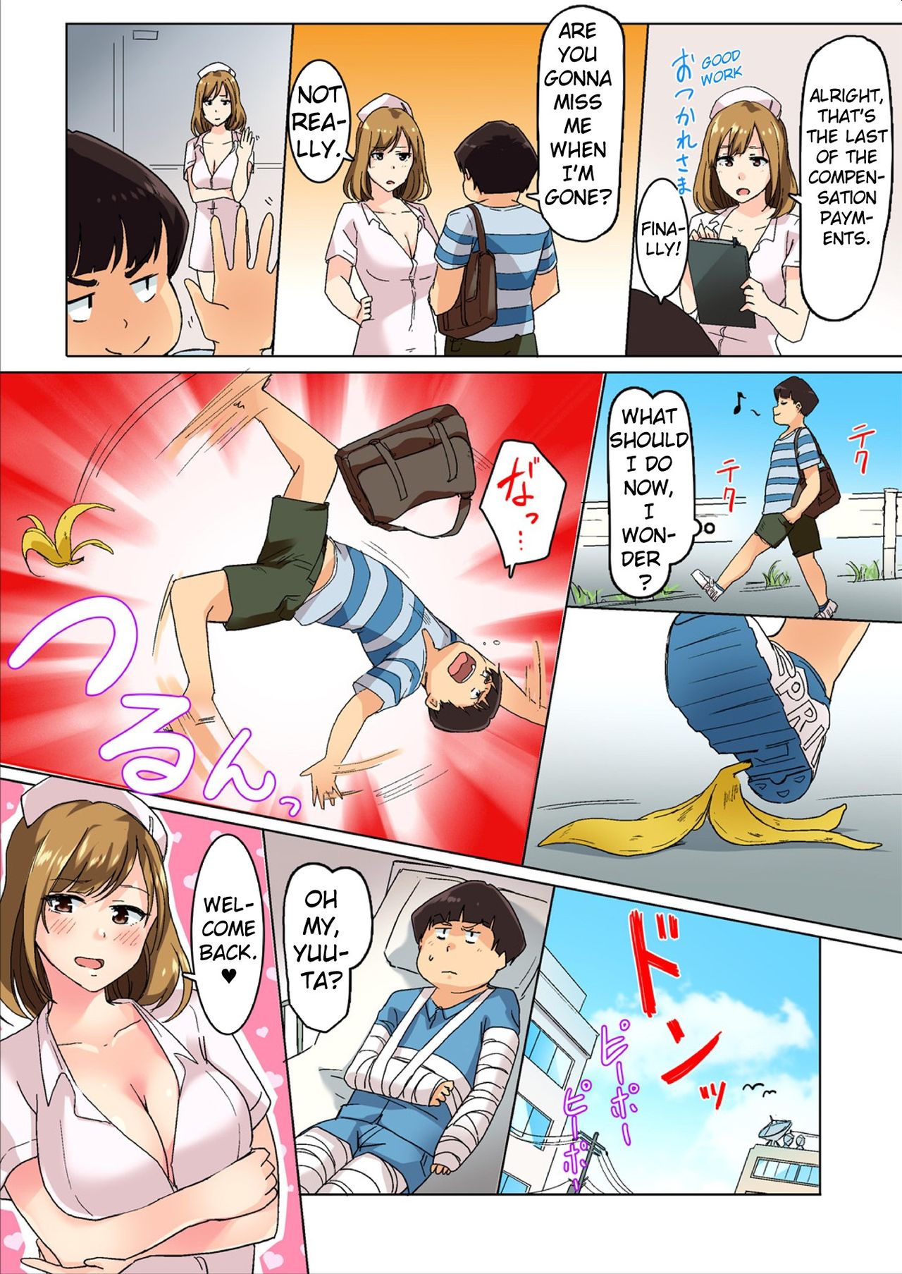 Sundome Nurse no Monzetsu Chiryou!? Kore wa Sex de wa Naku, Ochuusha desu page 49
