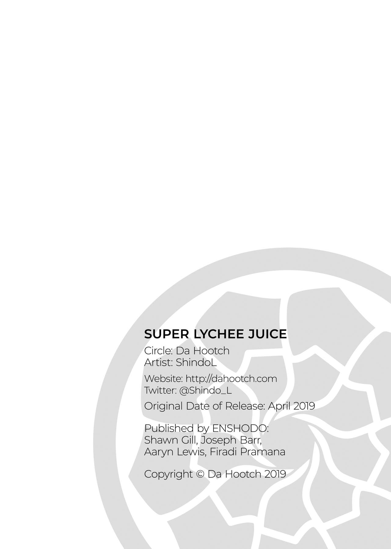 Super Lychee Juice page 40