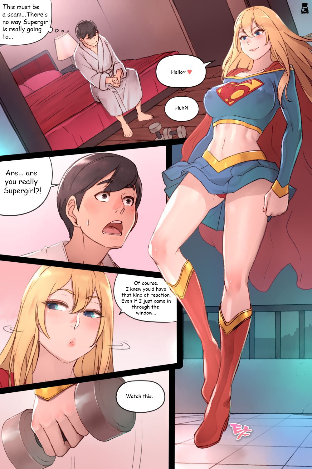 Supergirl's Secret Service page 2