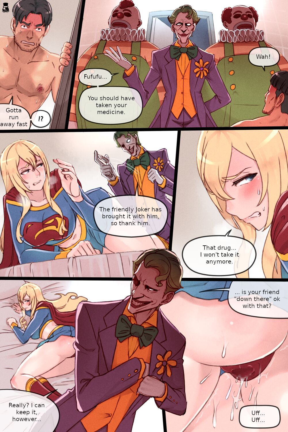 Supergirl's Secret Trouble page 16