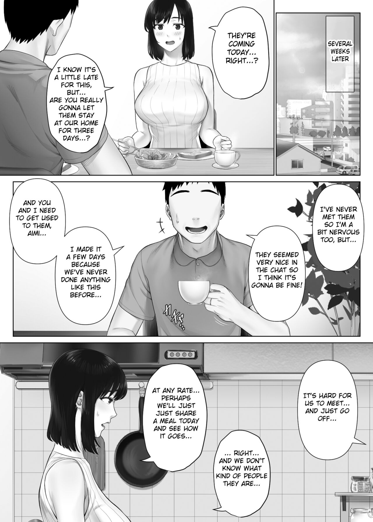 Swapping on a Whole New Level 1 ~Husband Awakening to His Kinks~ page 14