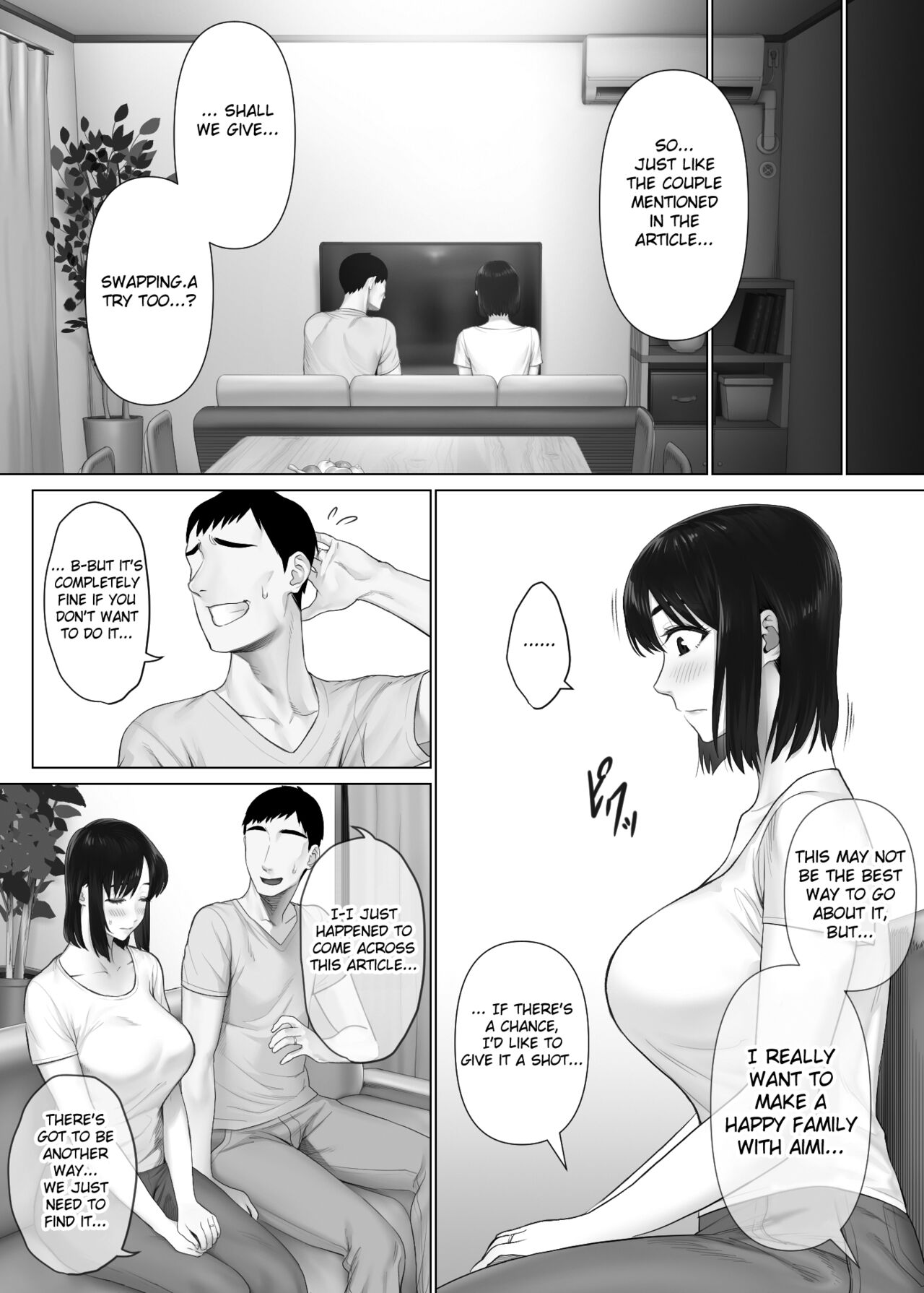 Swapping on a Whole New Level 1 ~Husband Awakening to His Kinks~ page 64