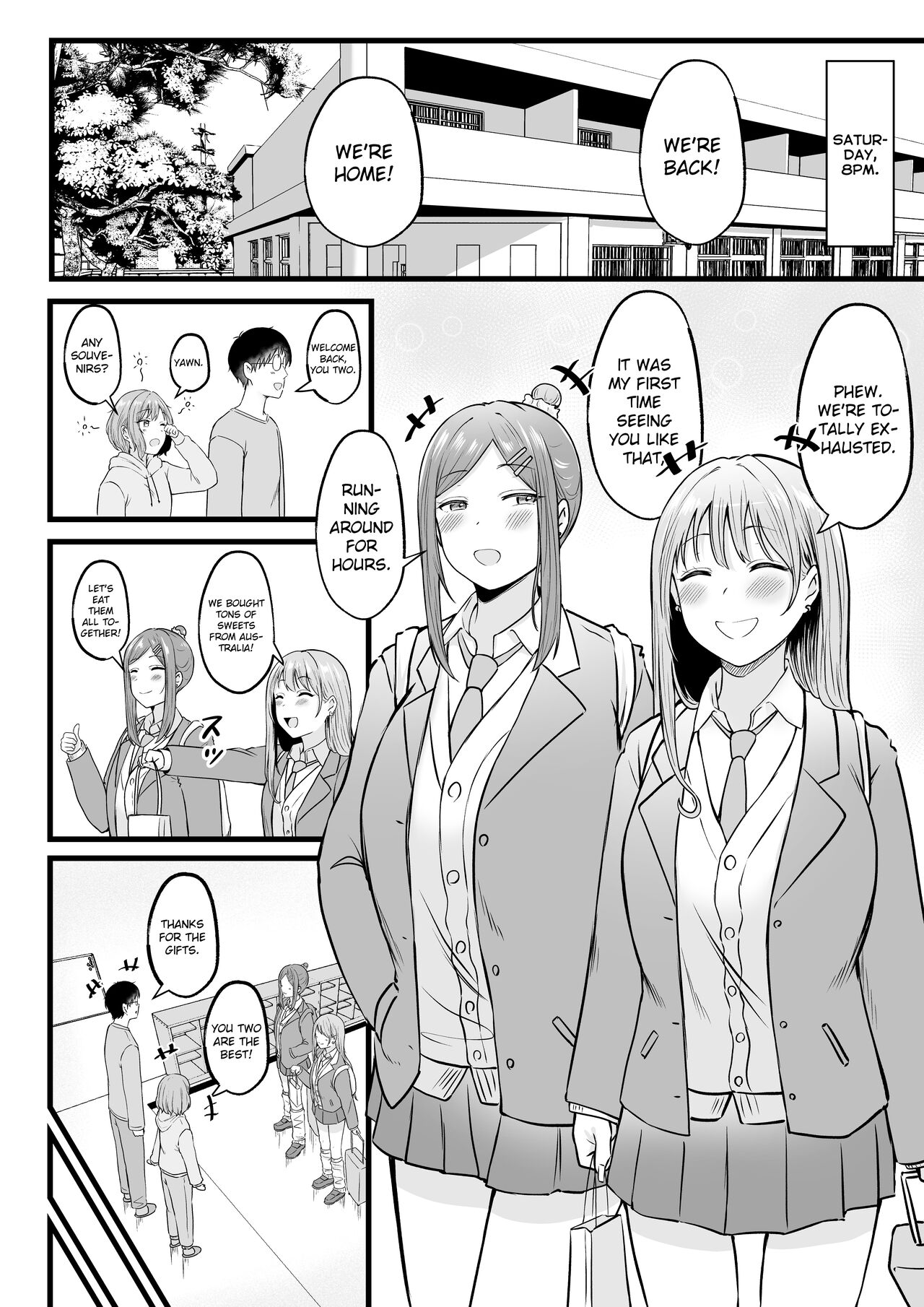 Swayed by the Gals in the Girls' Dorm I Manage page 48