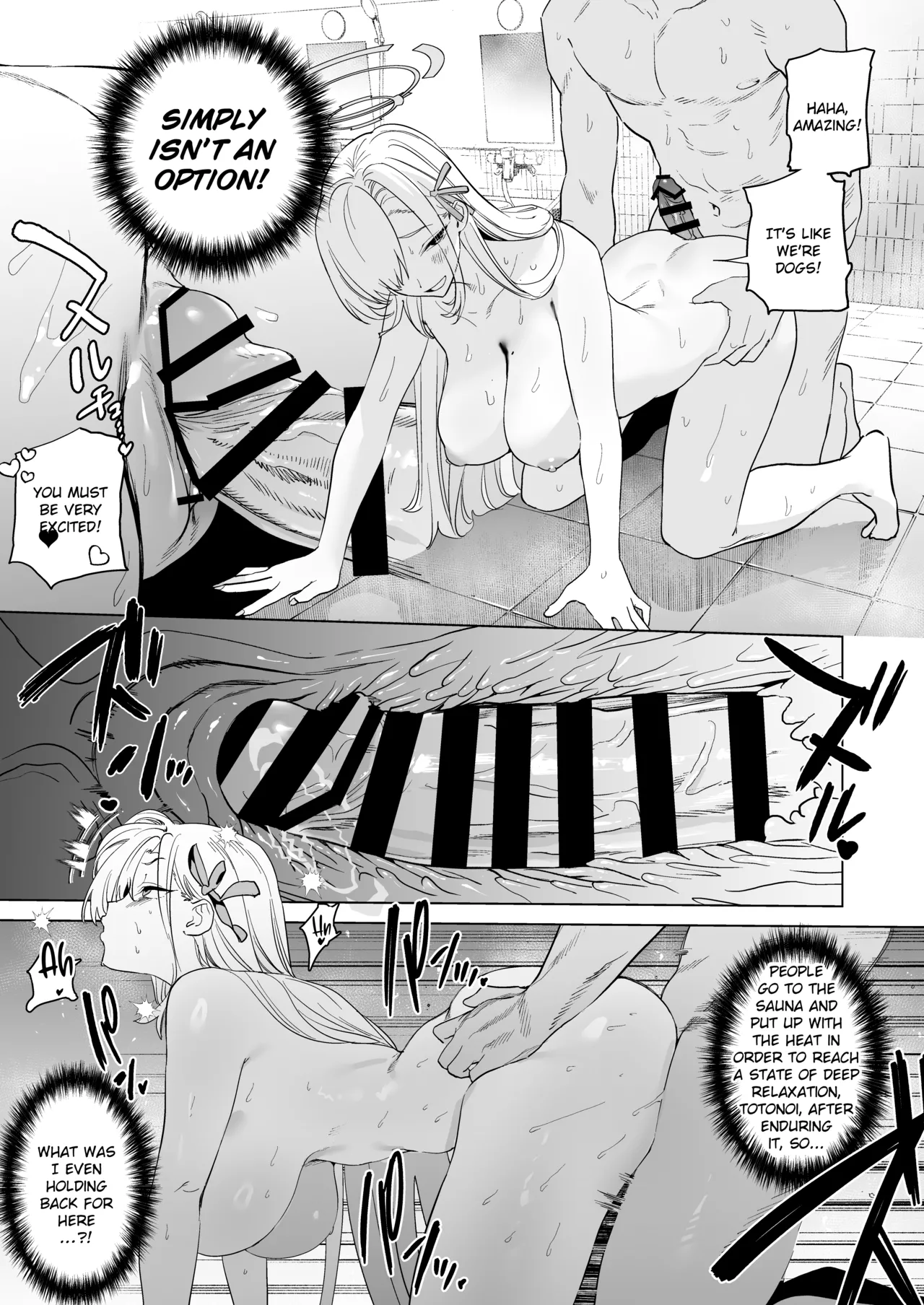 Sweaty Asauna Sex page 25