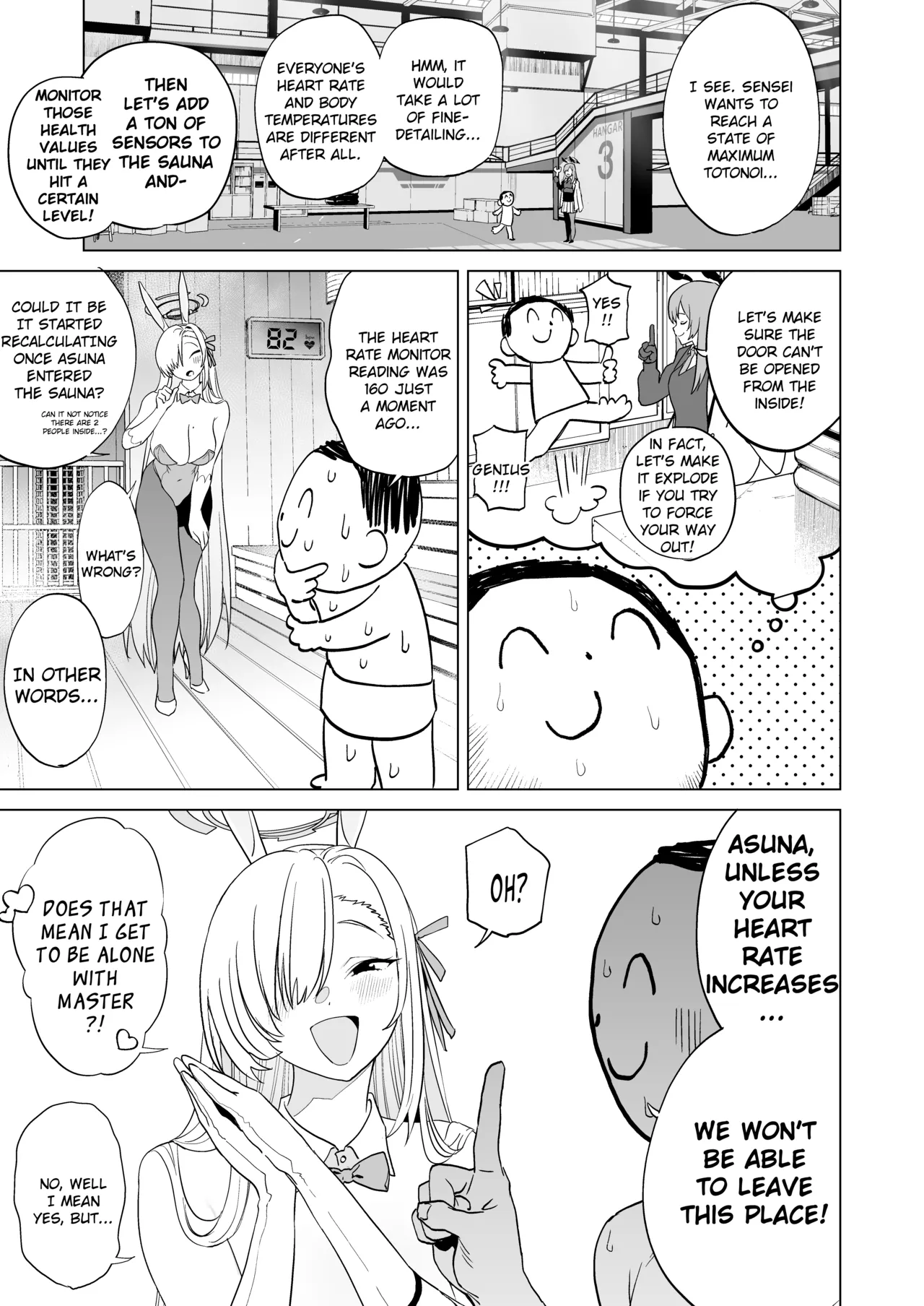 Sweaty Asauna Sex page 5