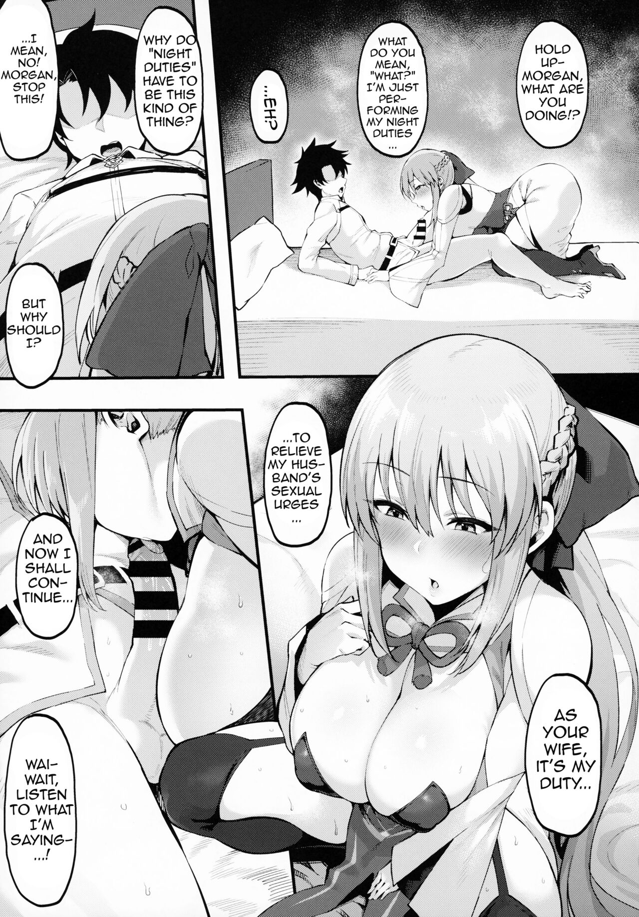 Sweet Erotic Loving With Morgan-sama + Extra Clear File page 4
