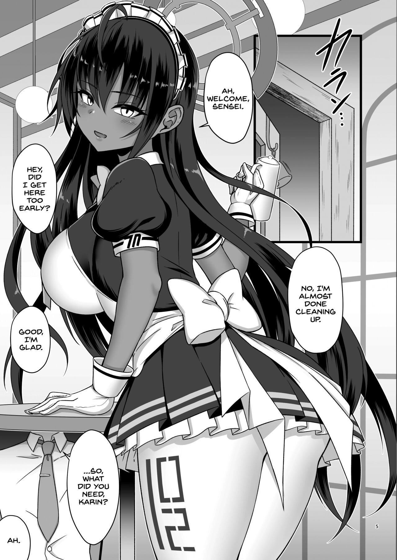 Sweet Karin -Gohoushi wa Heiten no Ato de- page 5
