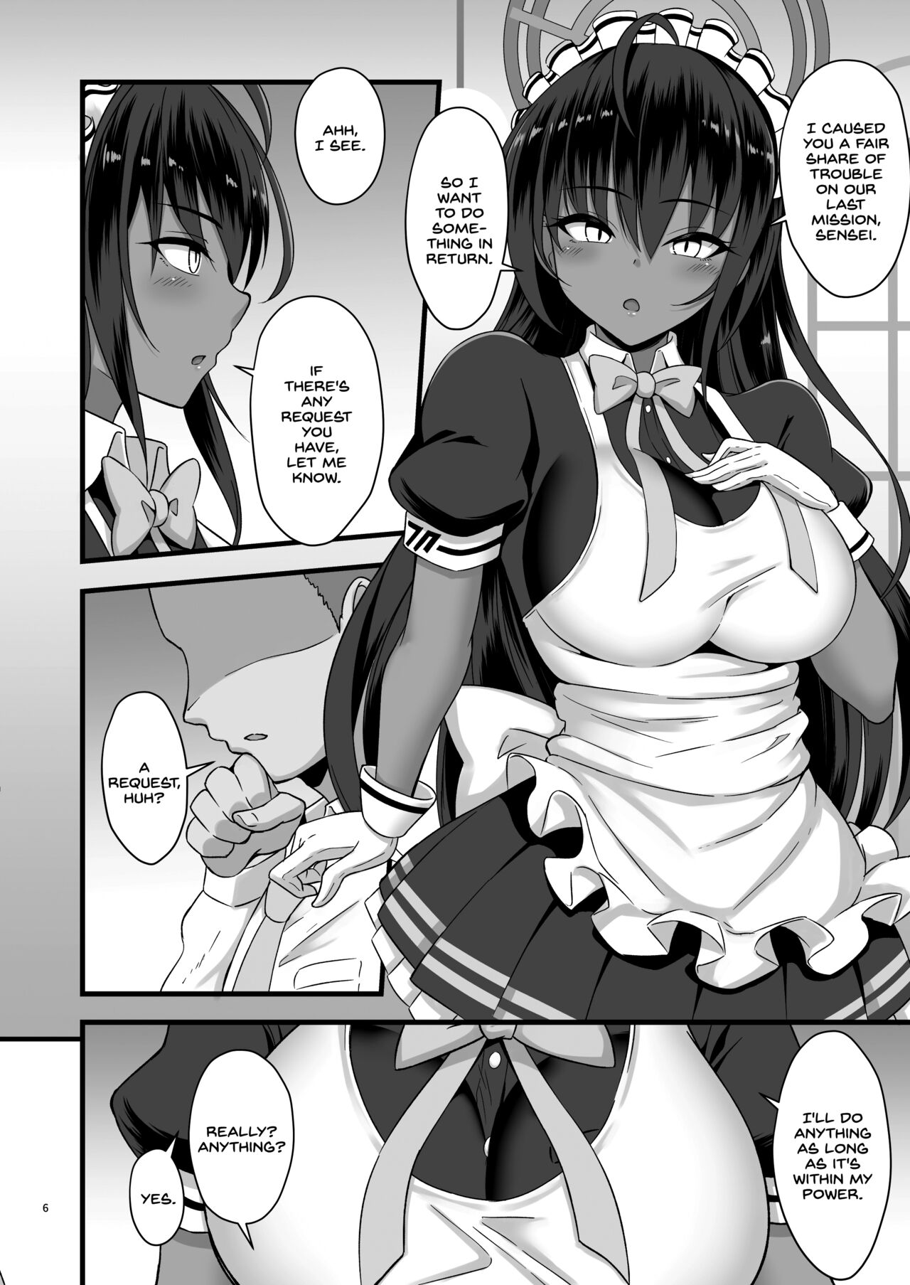 Sweet Karin -Gohoushi wa Heiten no Ato de- page 6
