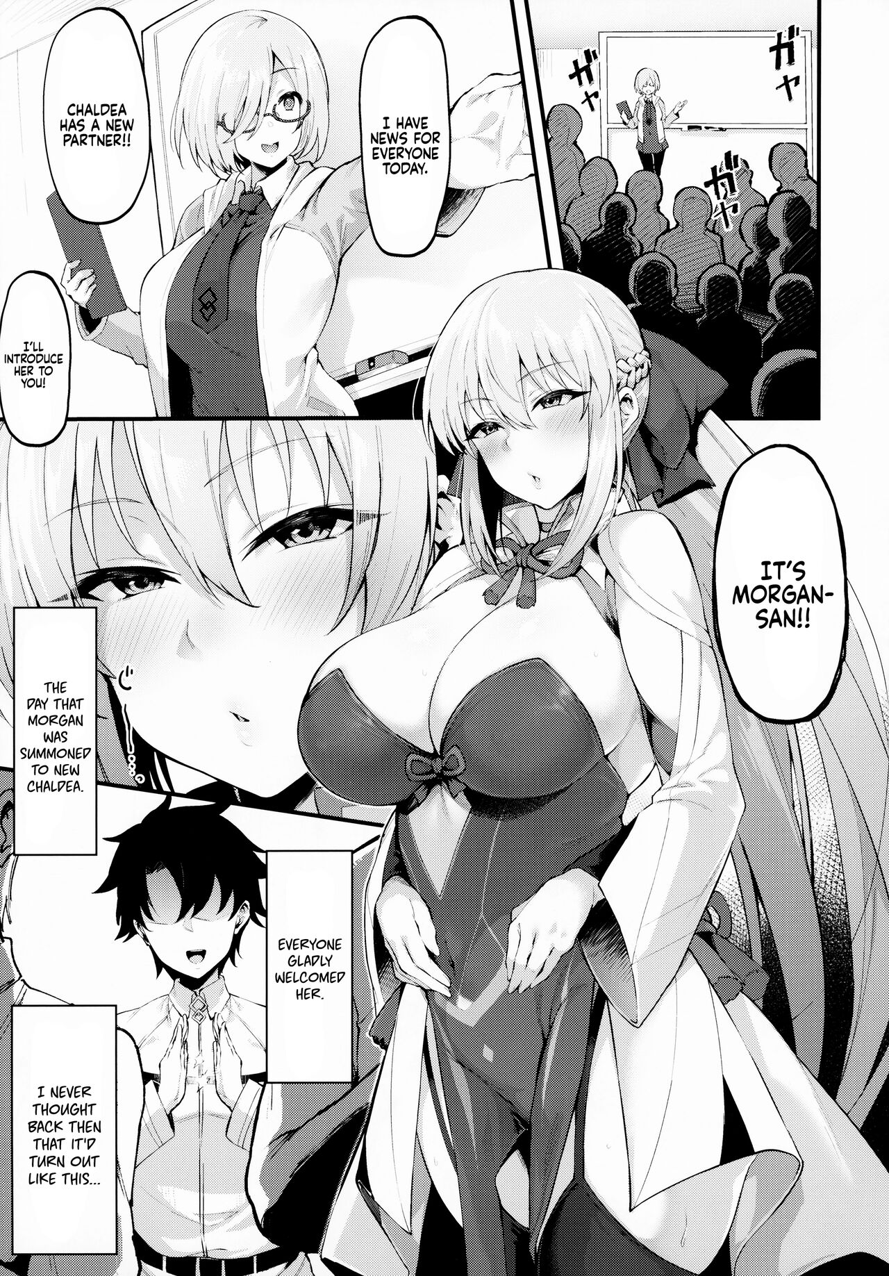 Sweet Lovey-dovey Morgan-sama page 3