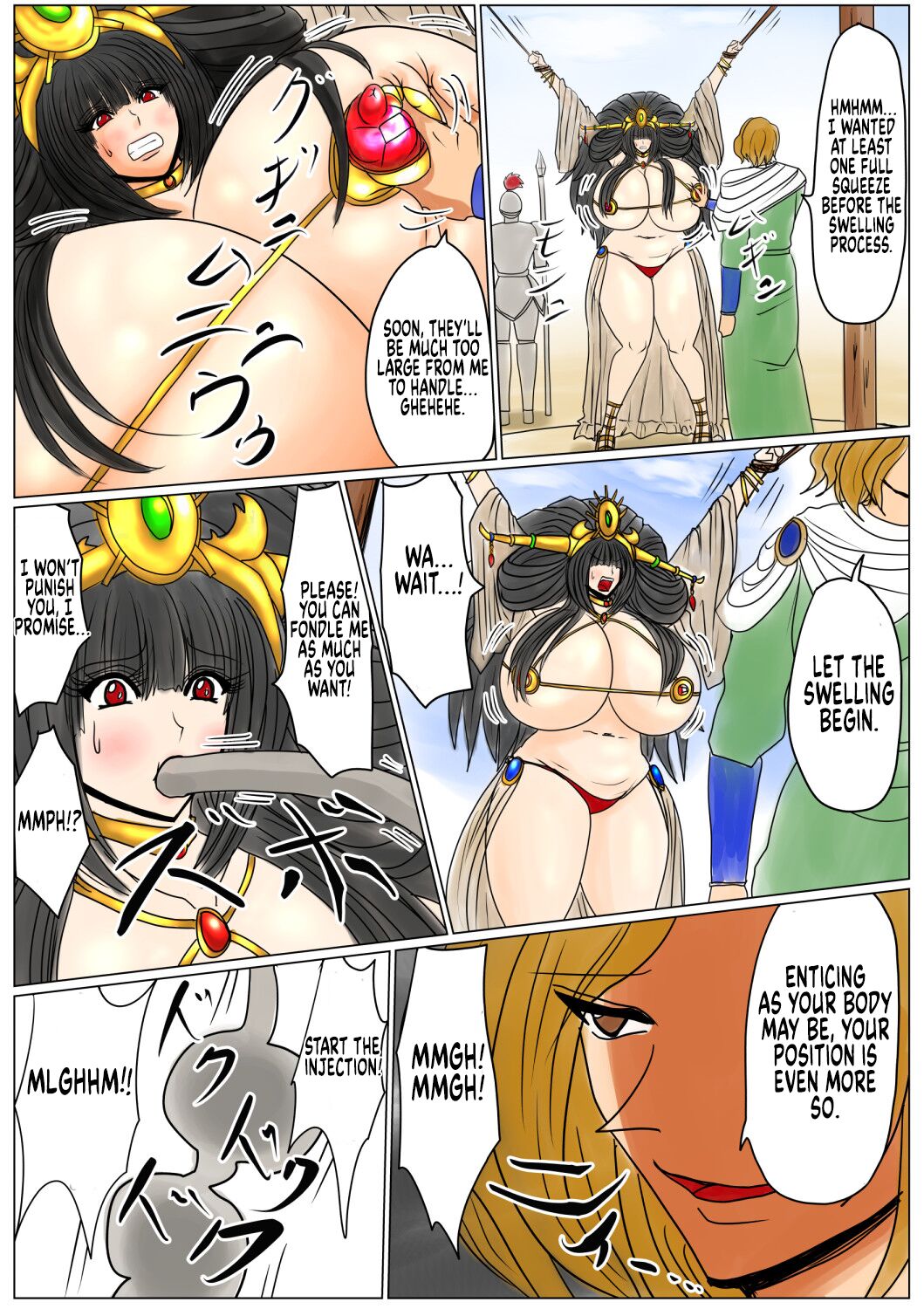 Swelling prison queen page 18