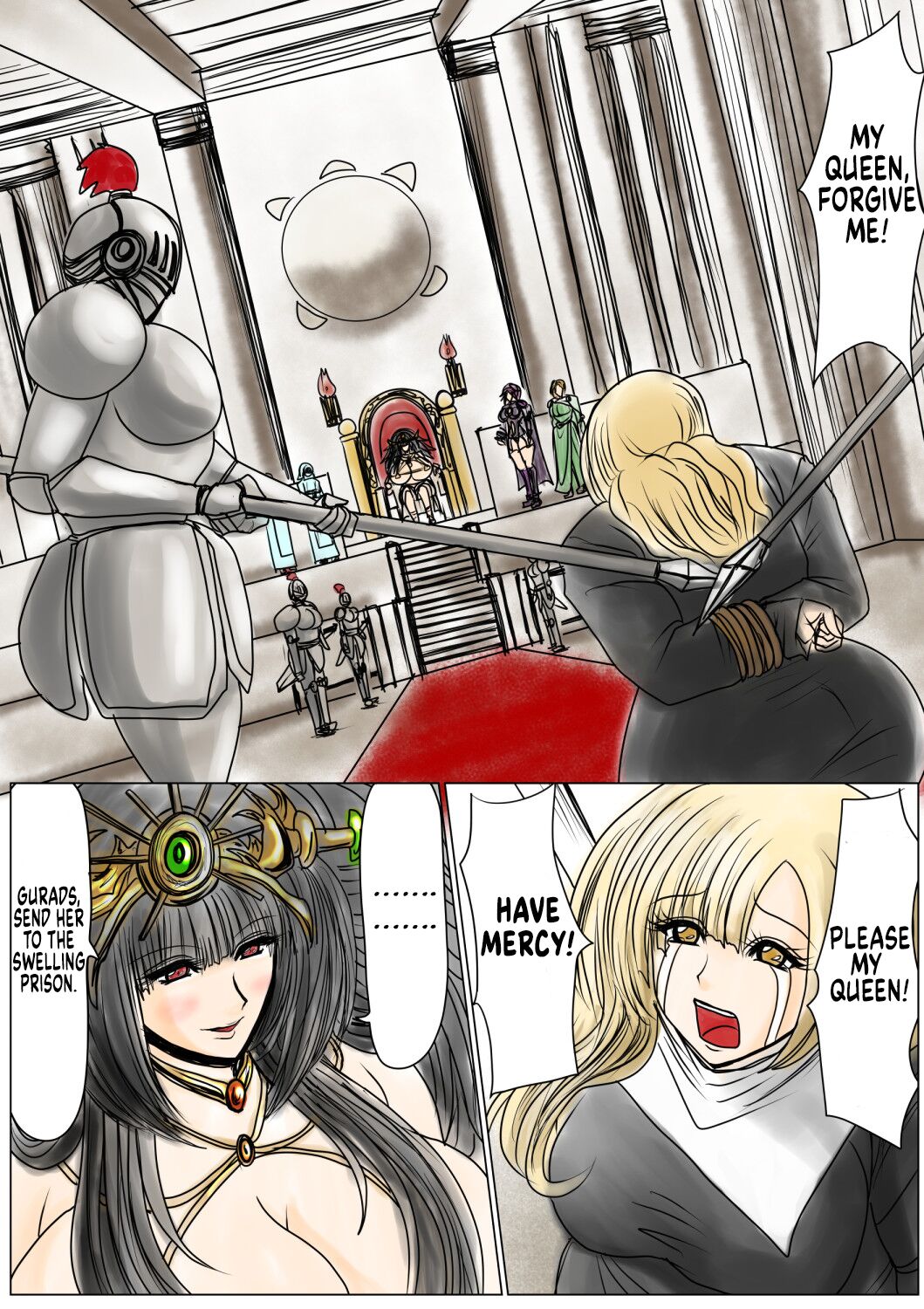 Swelling prison queen page 2