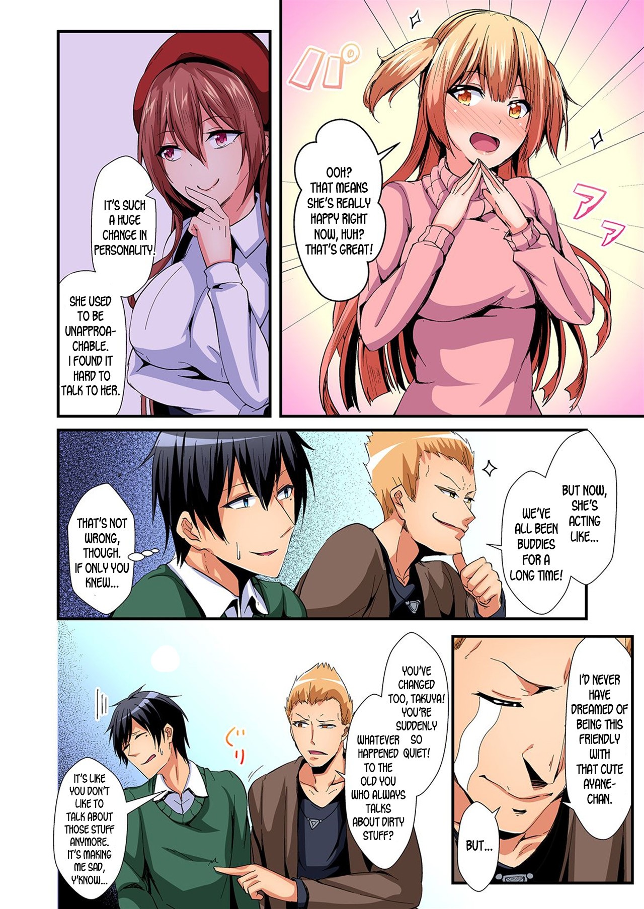 Switch bodies and have noisy sex! I can't stand Ayanee's sensitive body 1-6 page 128