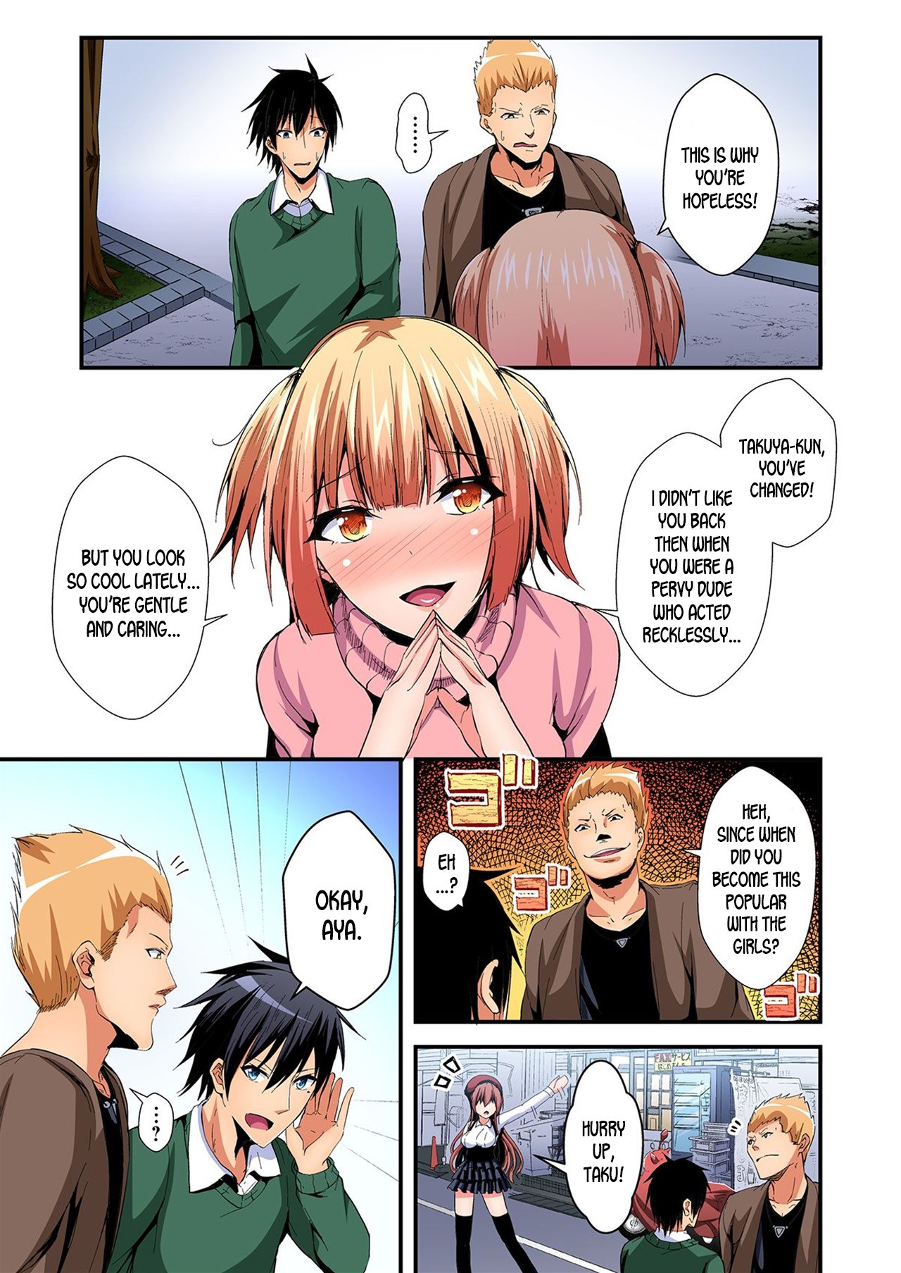 Switch bodies and have noisy sex! I can't stand Ayanee's sensitive body 1-6 page 129