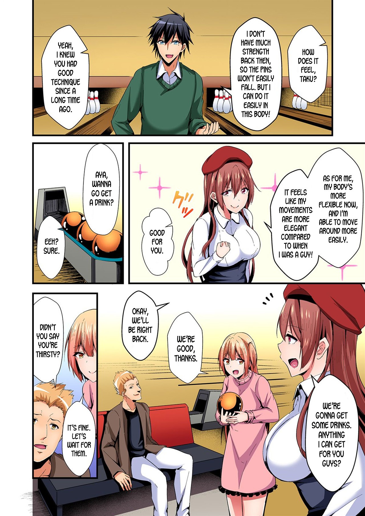 Switch bodies and have noisy sex! I can't stand Ayanee's sensitive body 1-6 page 132