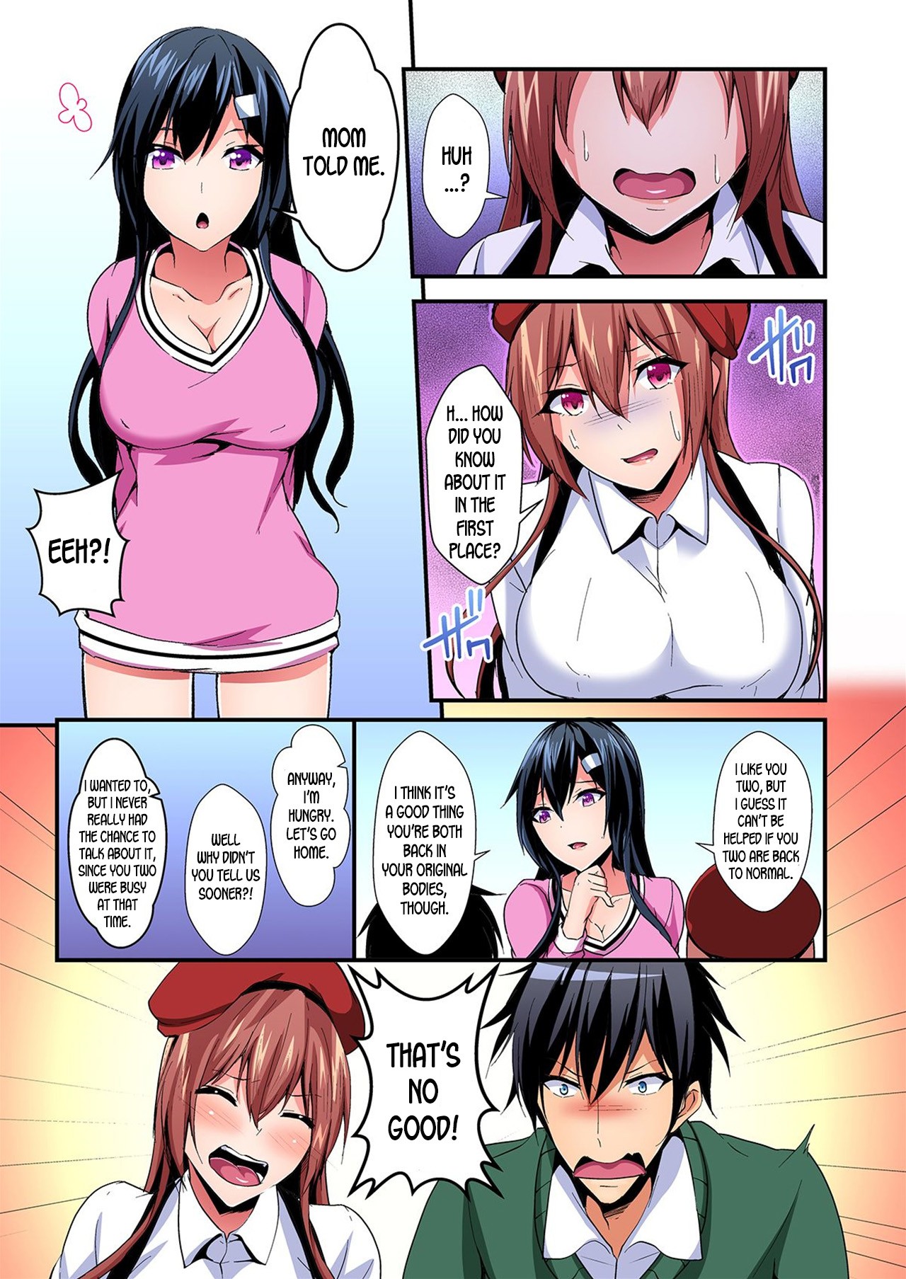 Switch bodies and have noisy sex! I can't stand Ayanee's sensitive body 1-6 page 150